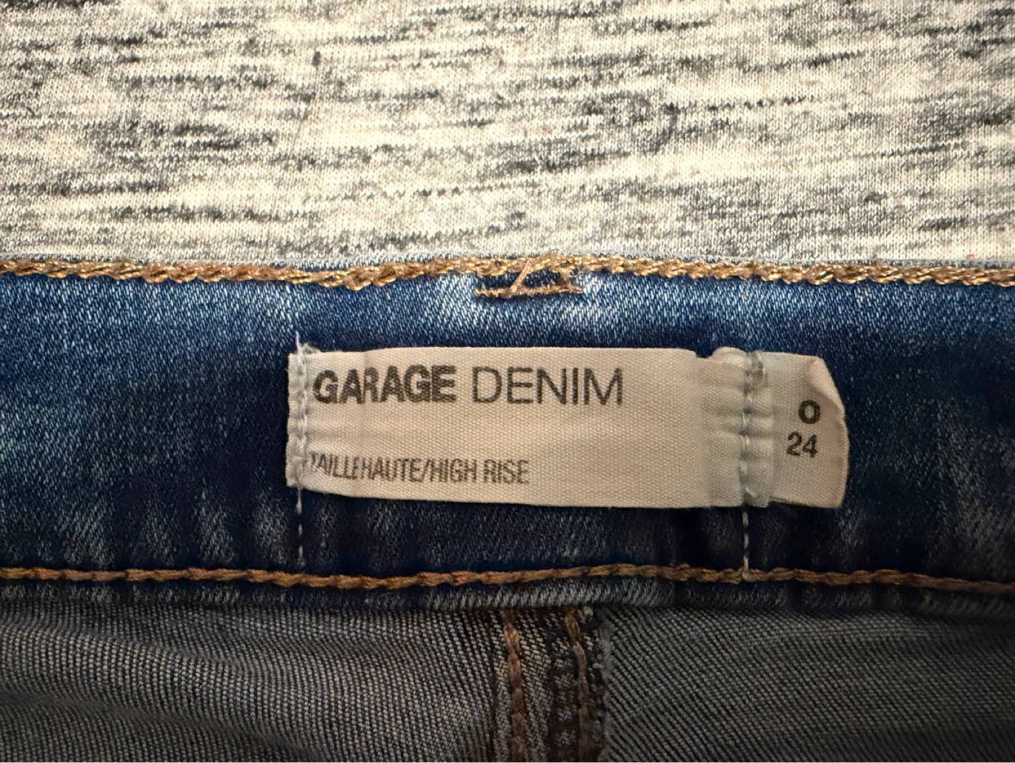 Garage Denim High Rise Distressed Jean Shorts - photo 3