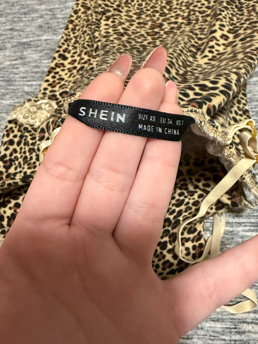 SHEIN Leopard Print Slip Dress XS - photo 3