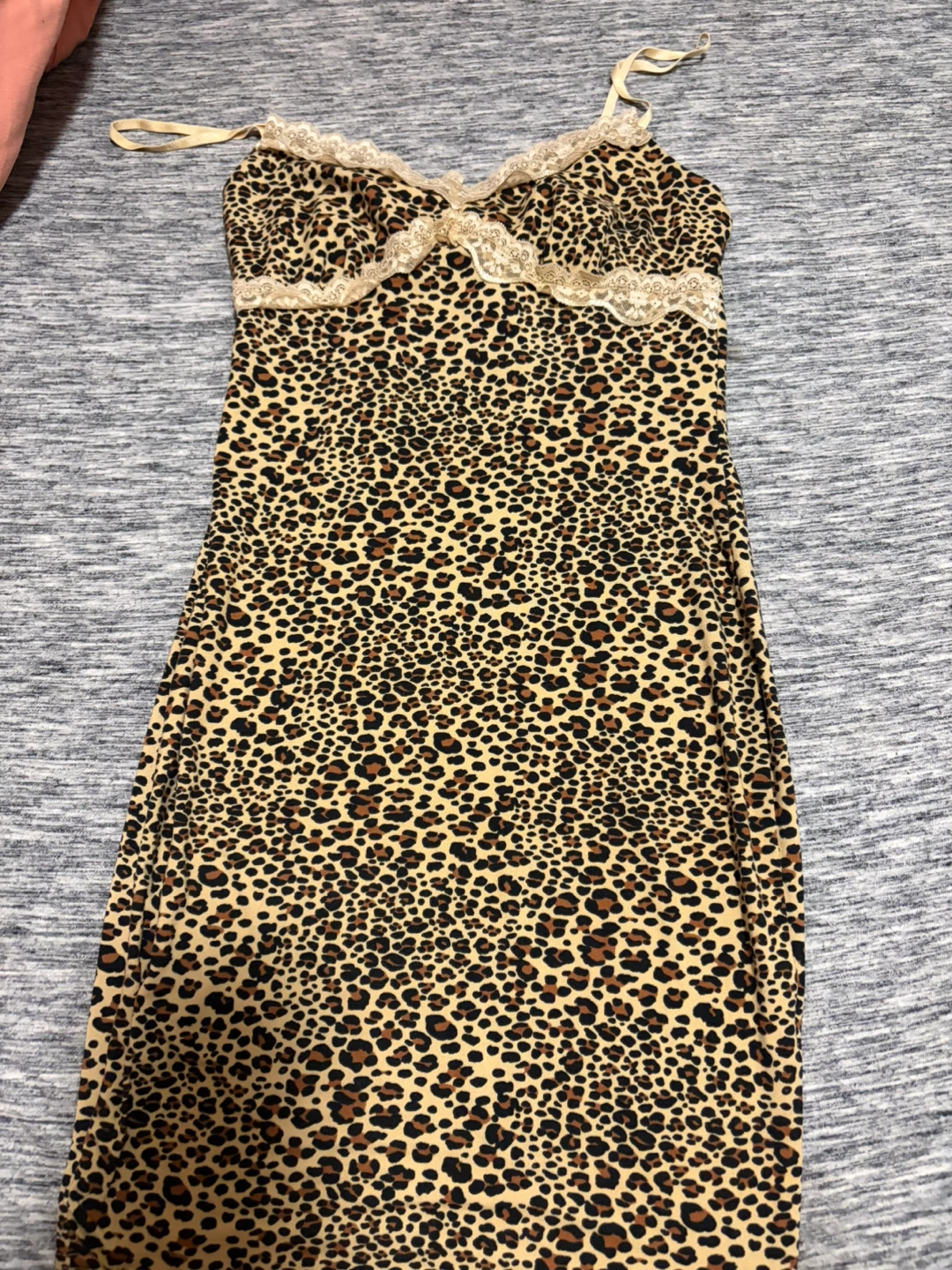 SHEIN Leopard Print Slip Dress XS
