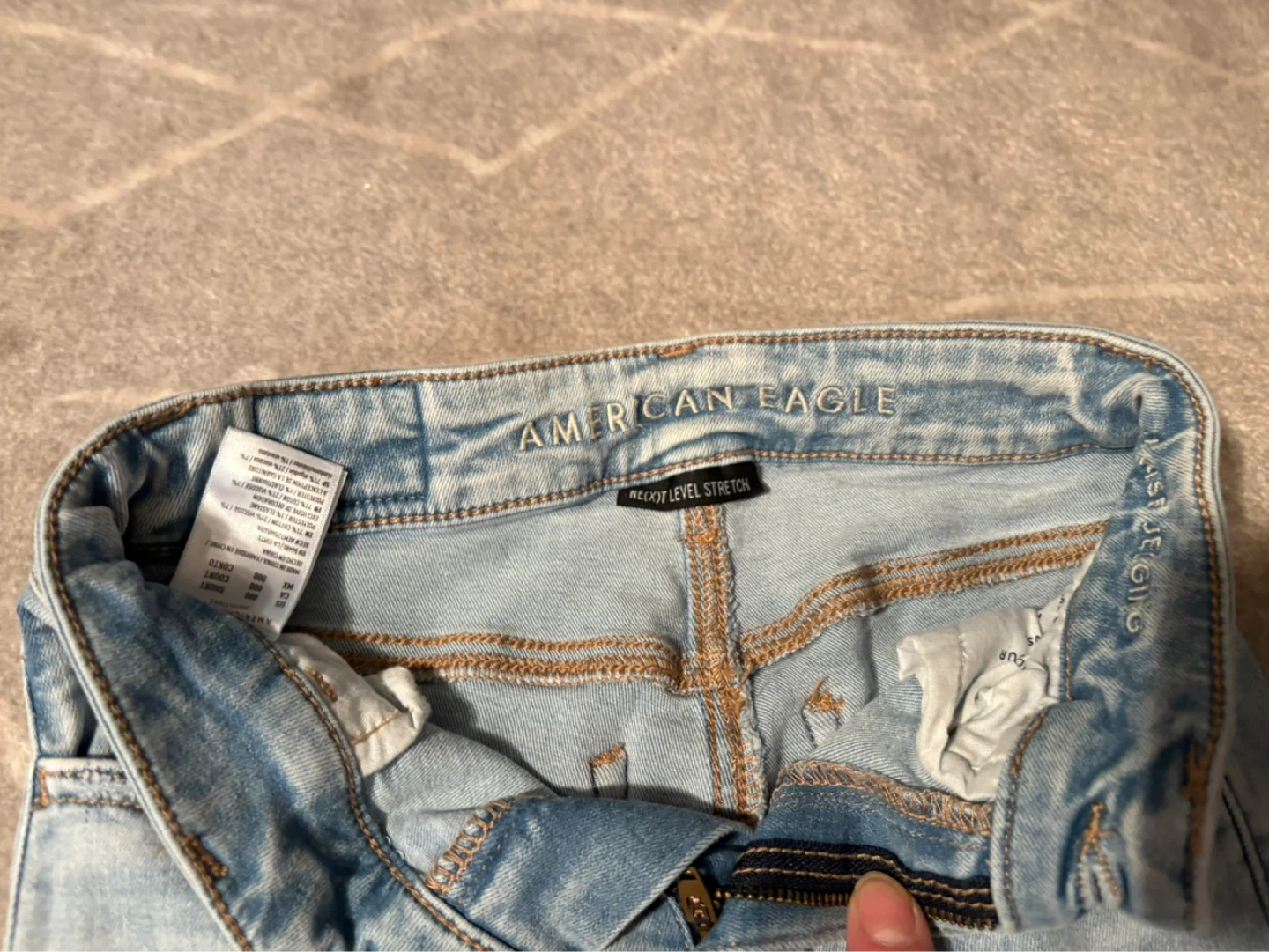American Eagle Women's Jeans  Fit Stretch Light Wash - photo 3