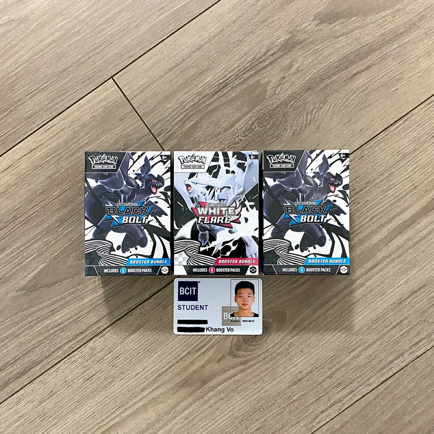 Pokemon Black Bolt & White Flare Booster Bundle