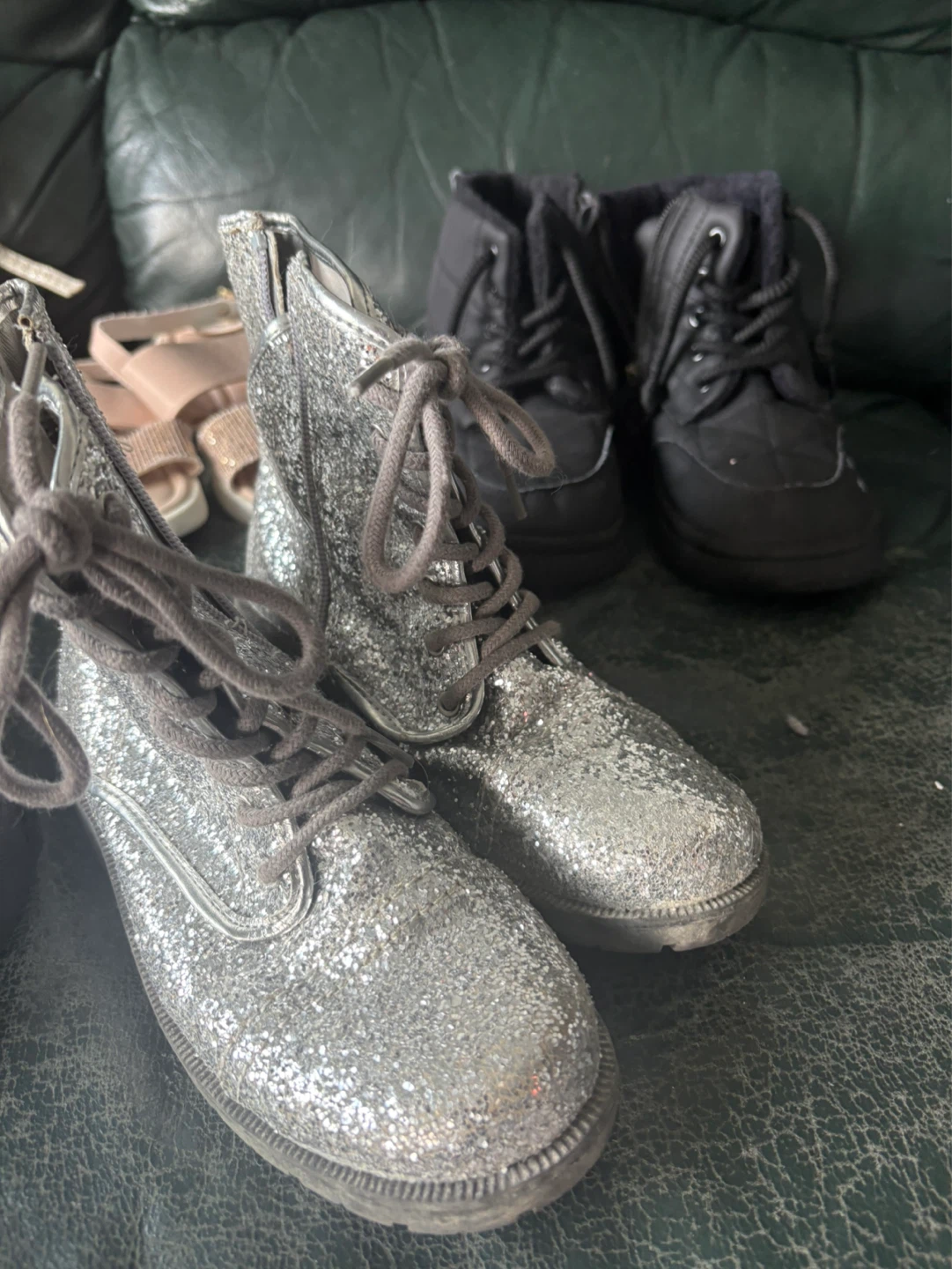 Girls' Glitter Boots and Assorted Shoes - photo 5