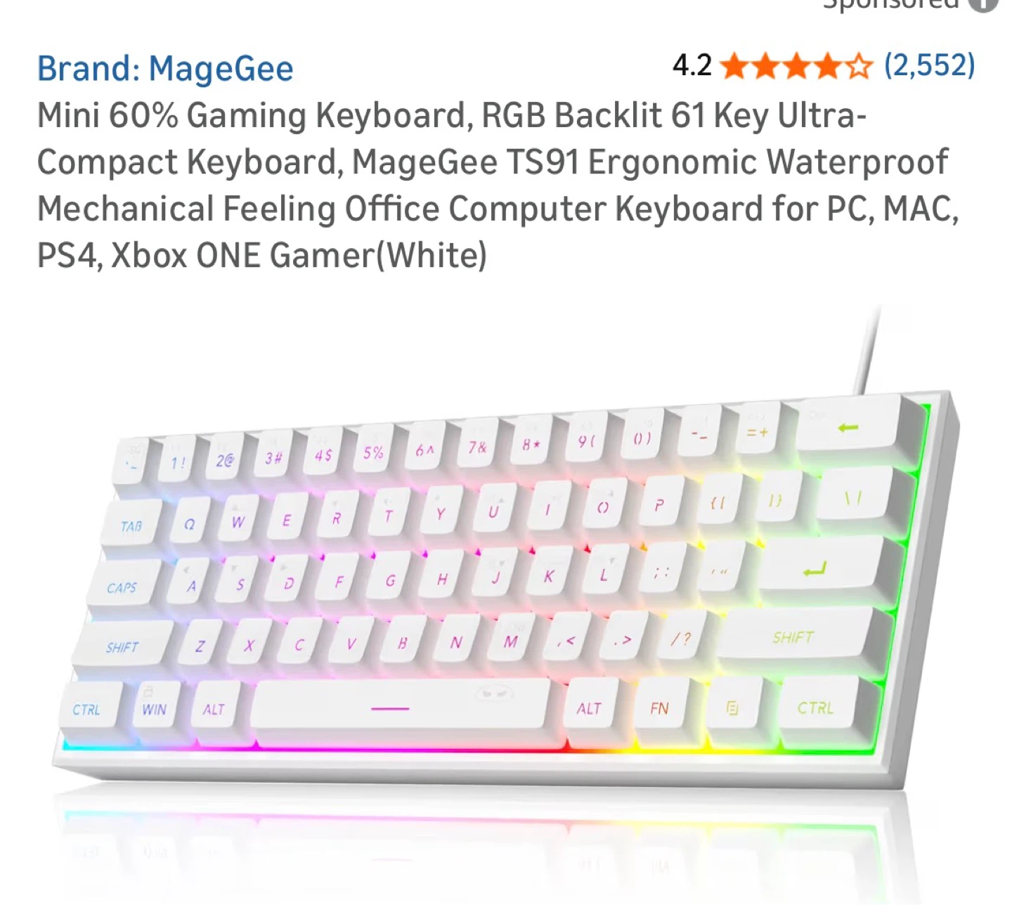 Gaming Keyboard - photo 4