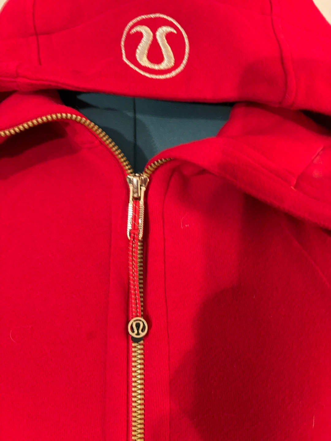 Lululemon Red Full Zip Hoodie - photo 5
