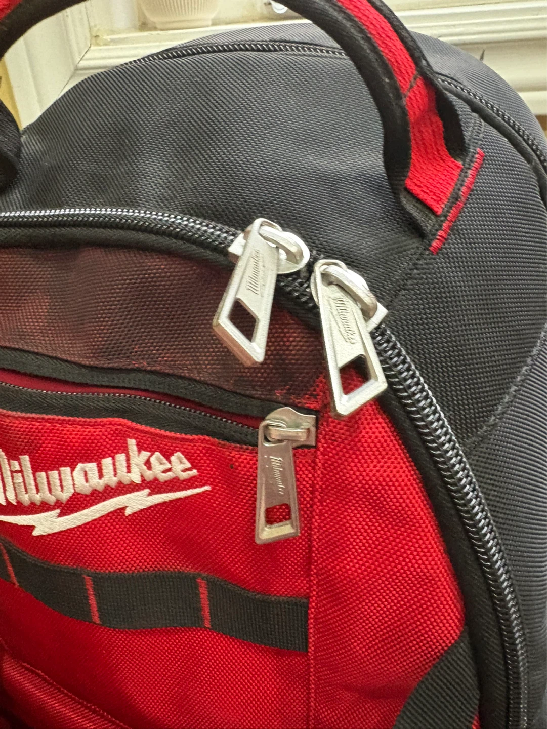 Milwaukee Red and Black Tool Backpack - photo 3