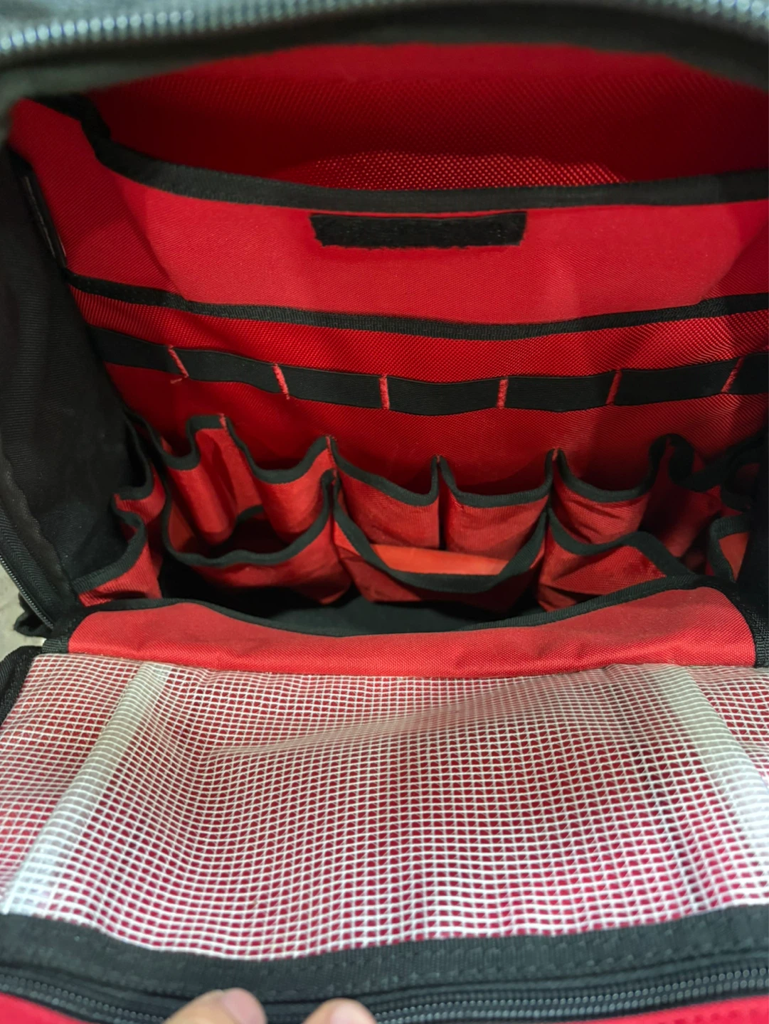 Milwaukee Red and Black Tool Backpack - photo 4