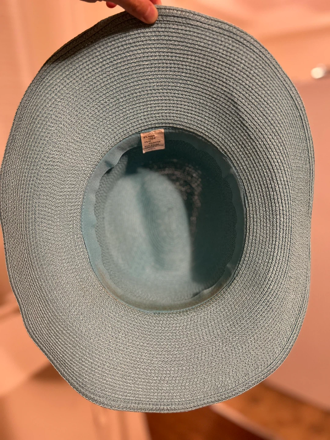 Light Blue Wide Brim Sun Hat - photo 4