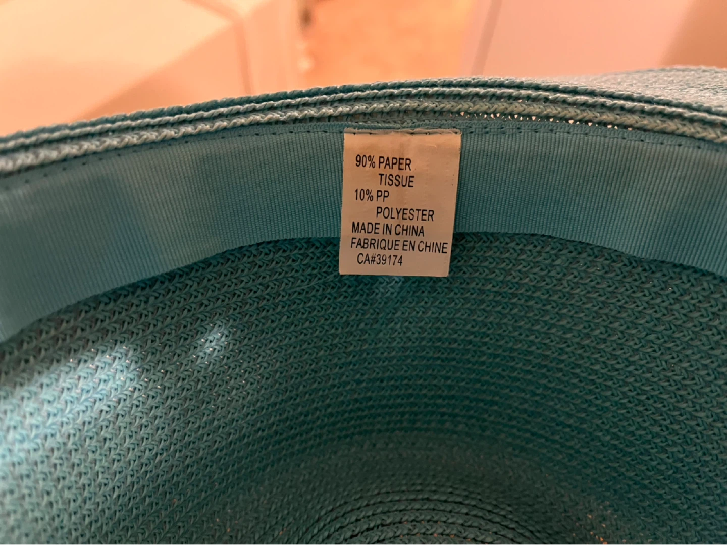 Light Blue Wide Brim Sun Hat - photo 5