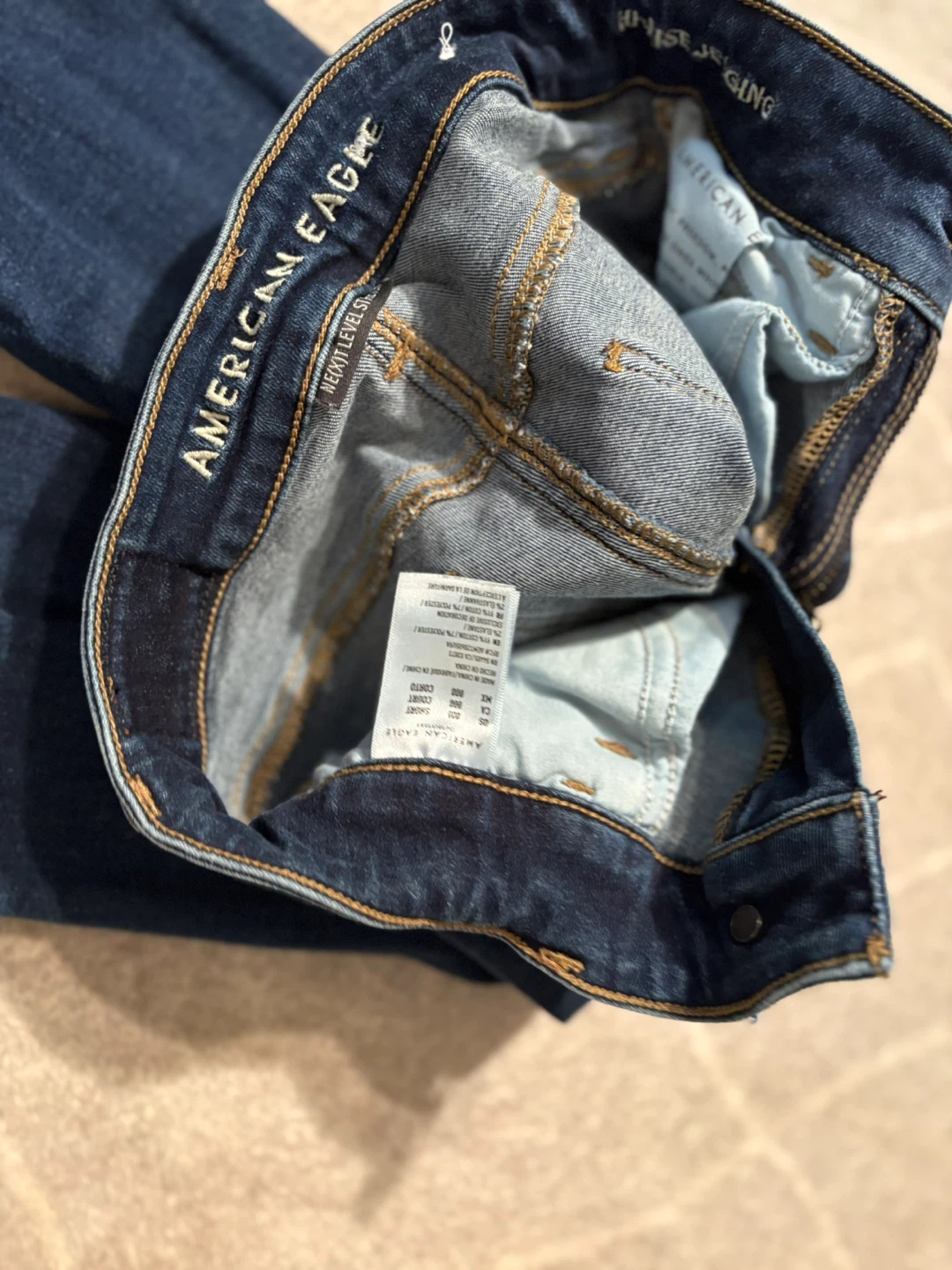 American Eagle Distressed Skinny Jeans - Size 00 Short