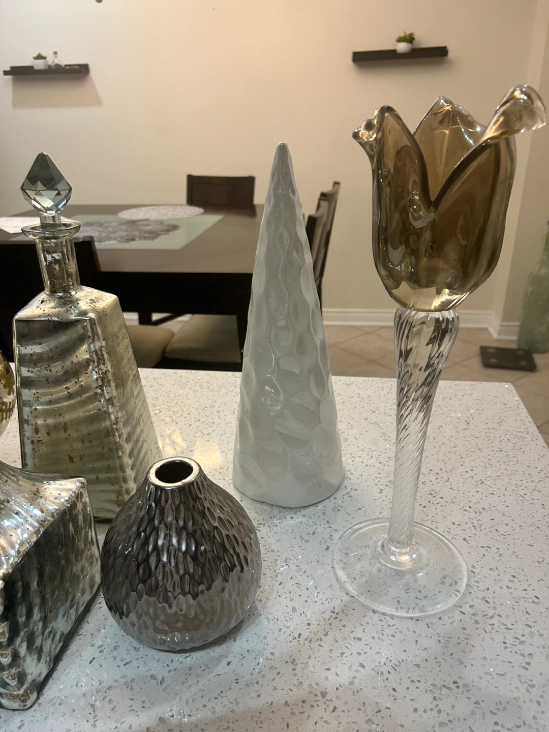 Assorted Decorative Vases and Bottles - photo 3