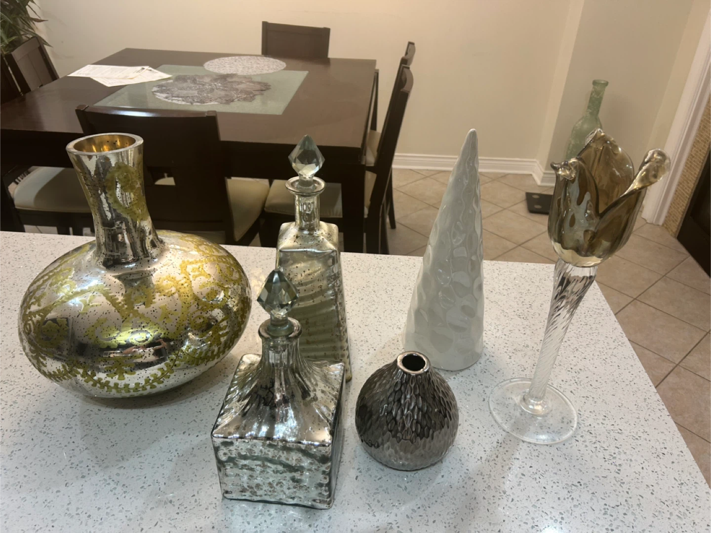 Assorted Decorative Vases and Bottles - photo 5