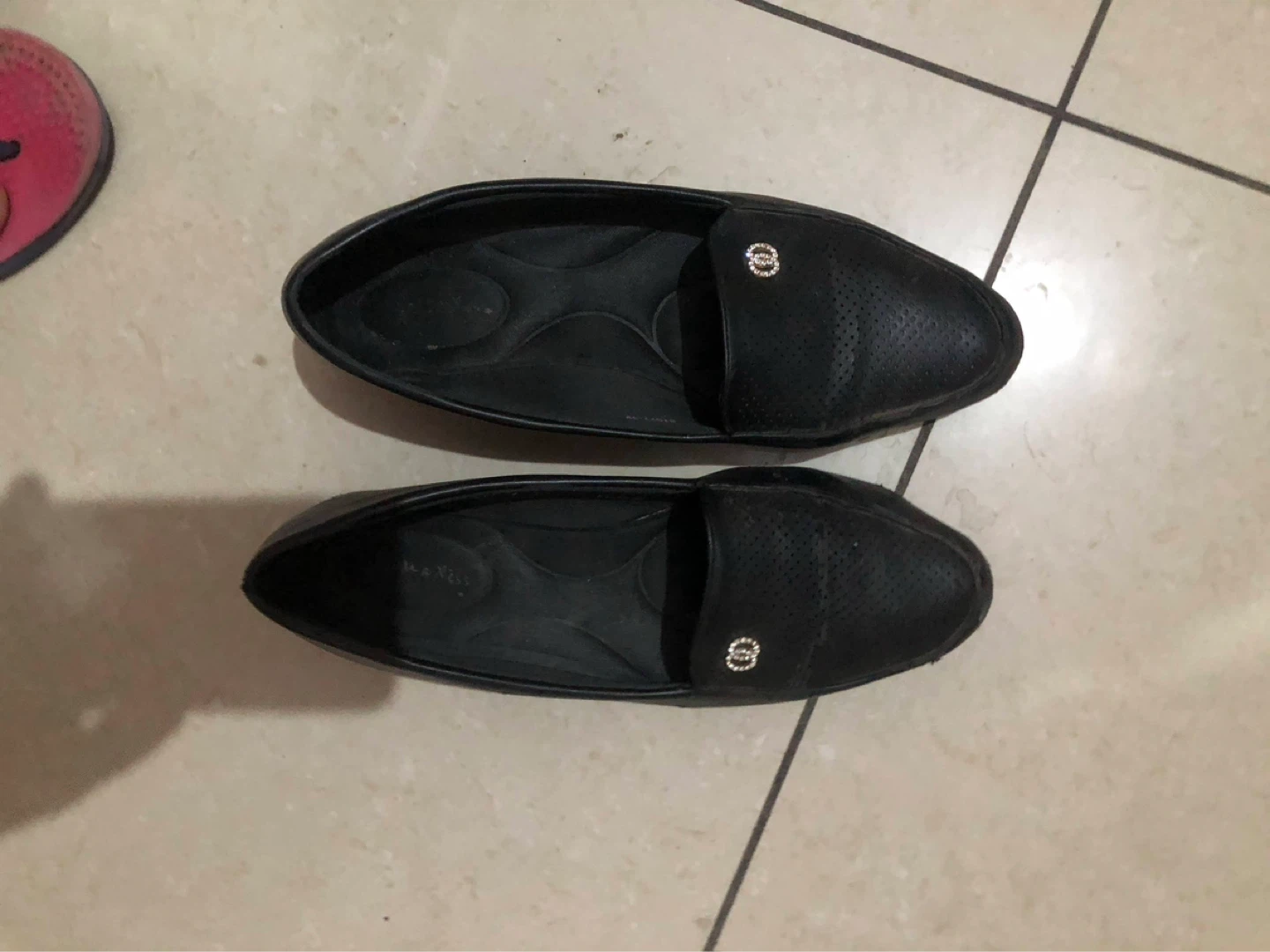 Black Loafers - Size 6.5