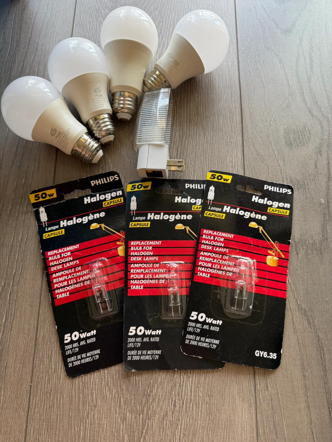 Philips Halogen Capsule Bulbs 50W set