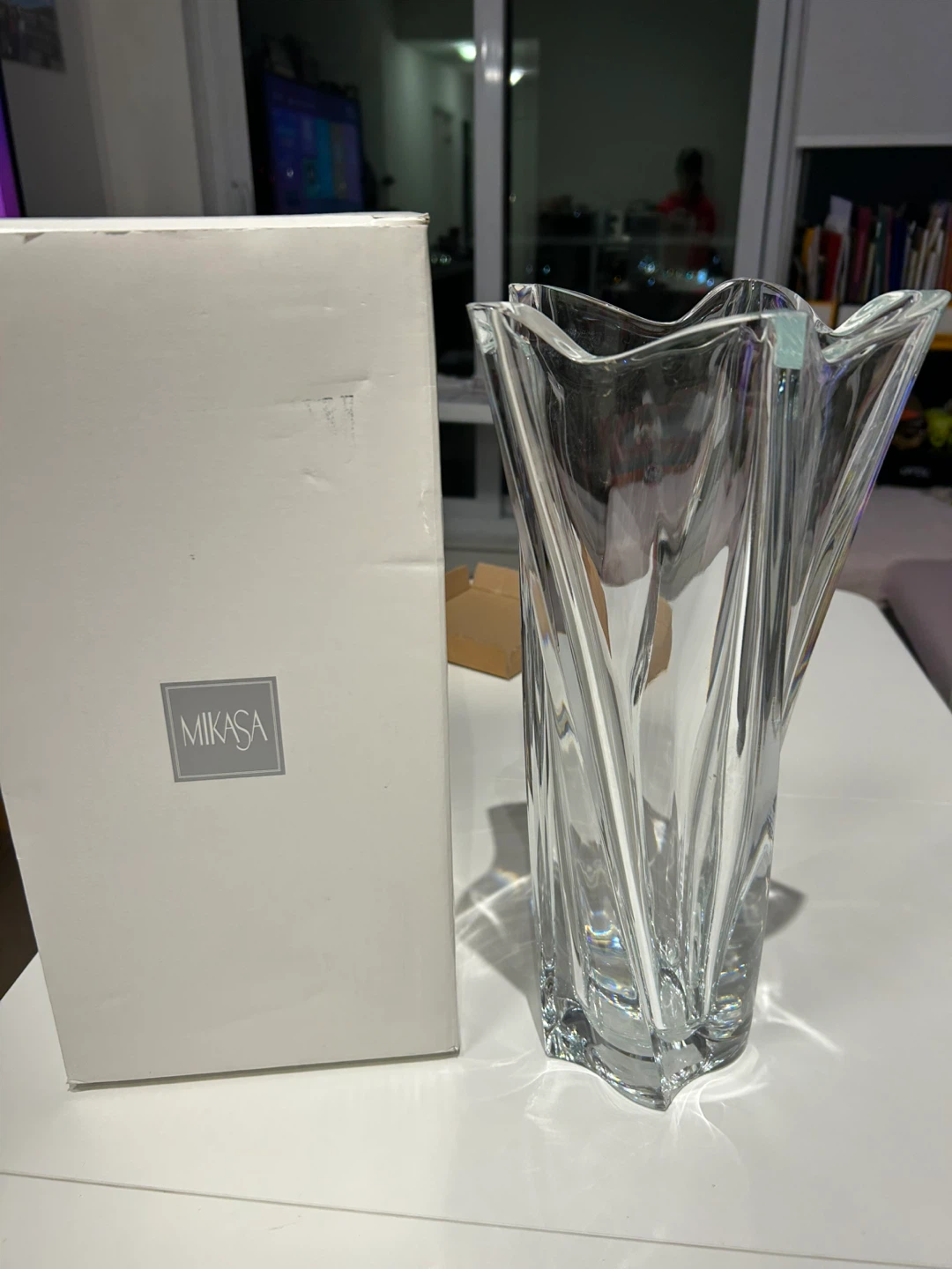 Mikasa Crystal Vase - photo 2