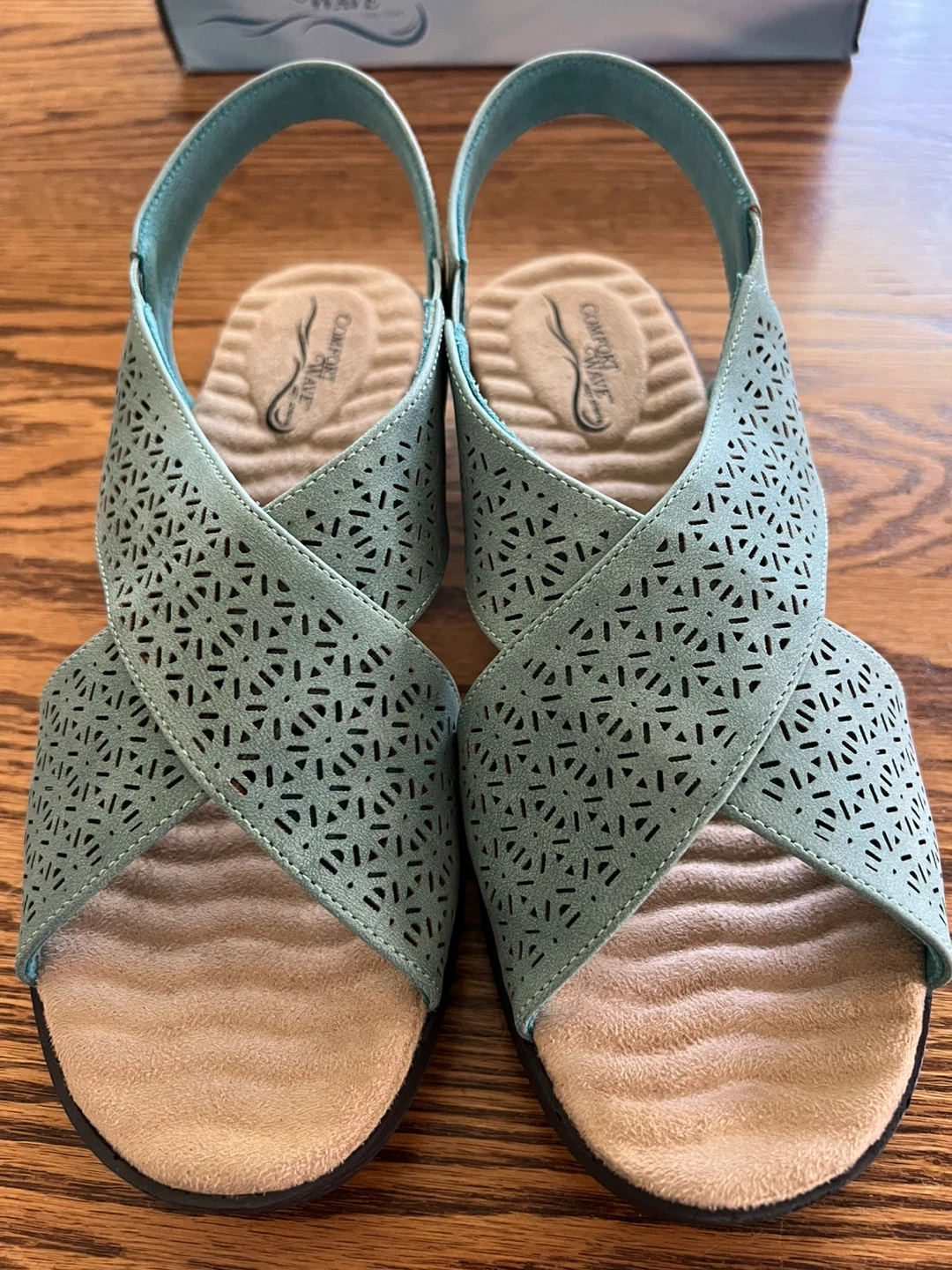 Women's "Claudia" Comfort Wave Sandals 9W~New - photo 2