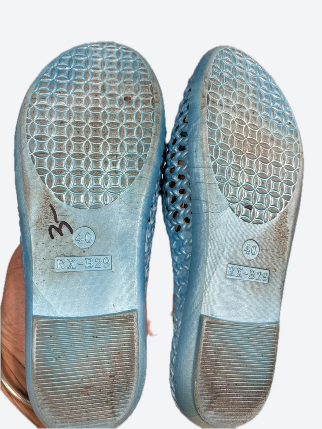 Blue 3G Slides Sandals Women's Size 40 - photo 2