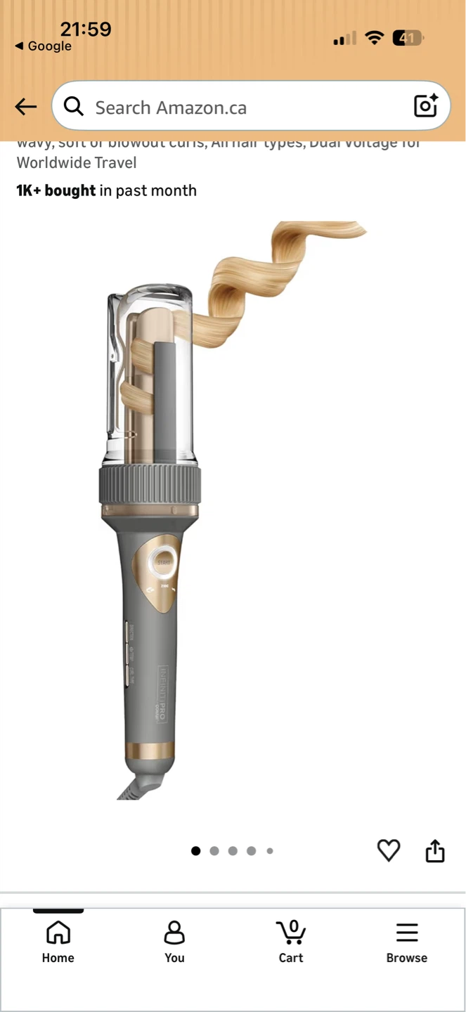 InfinitiPRO Curl Secret Auto Curler - photo 4