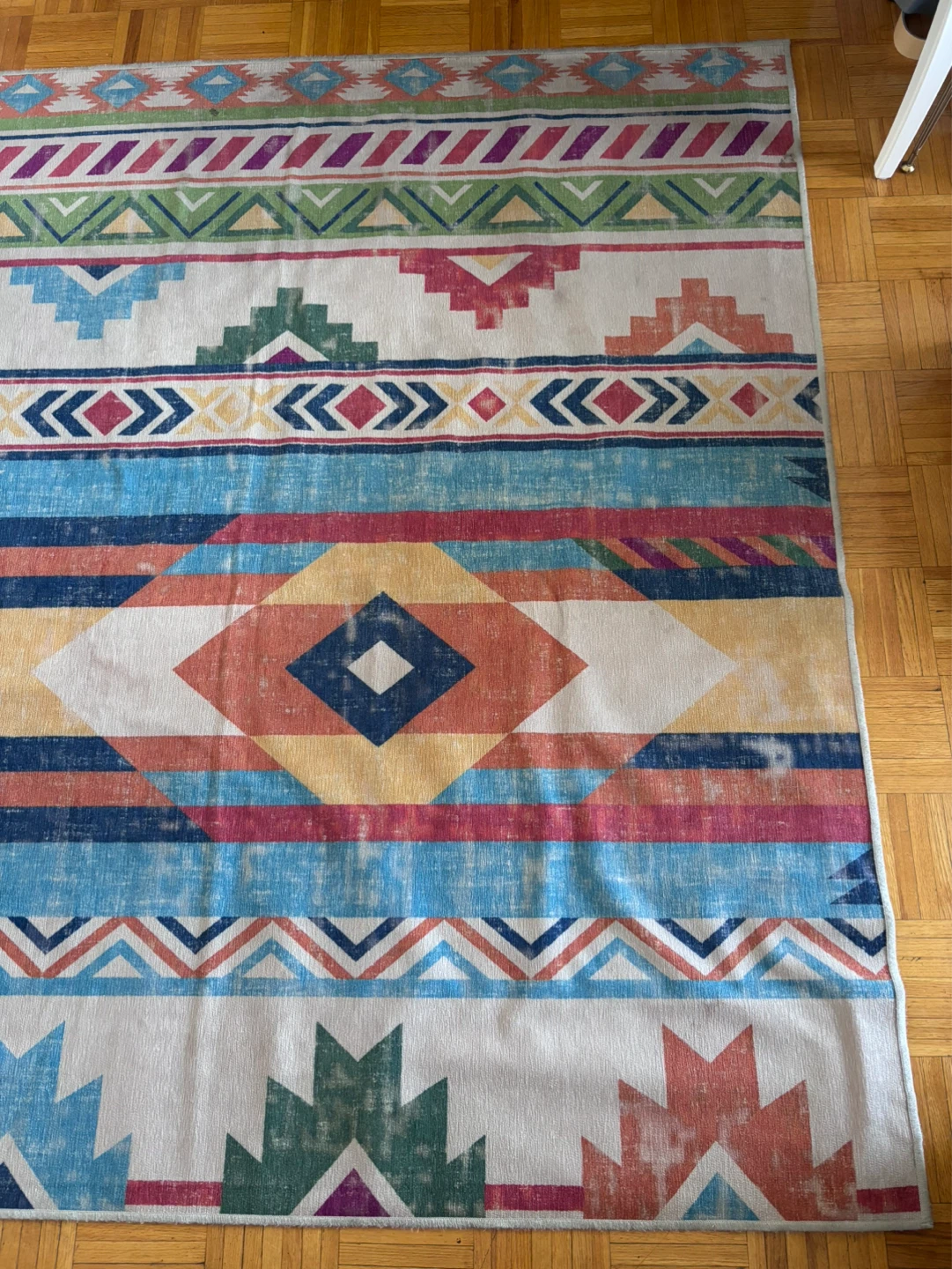 Southwestern Style Area Rug 6 x 9. Comes with anti slip rug - photo 5