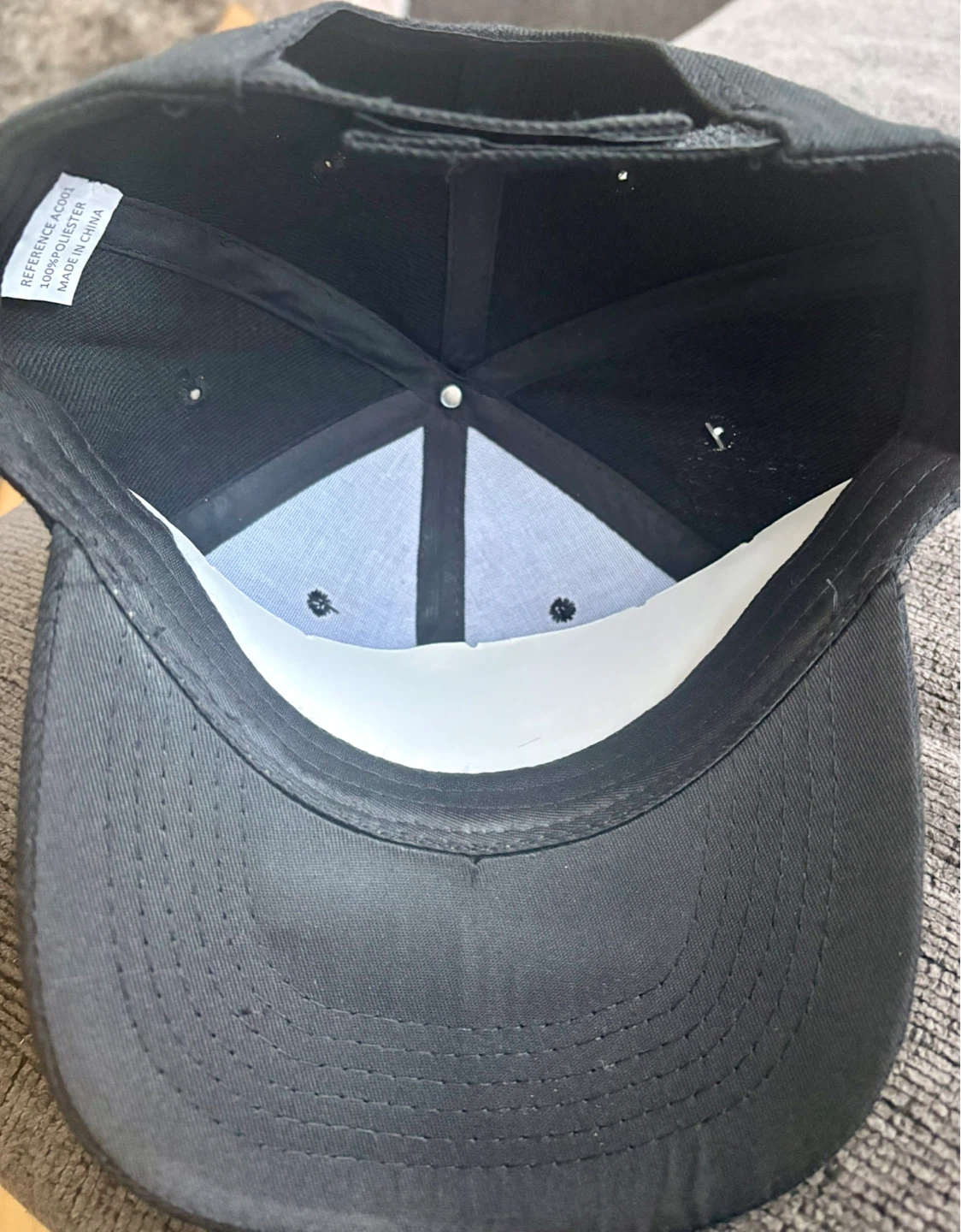 Black Colombia Embroidered Baseball Cap - photo 4
