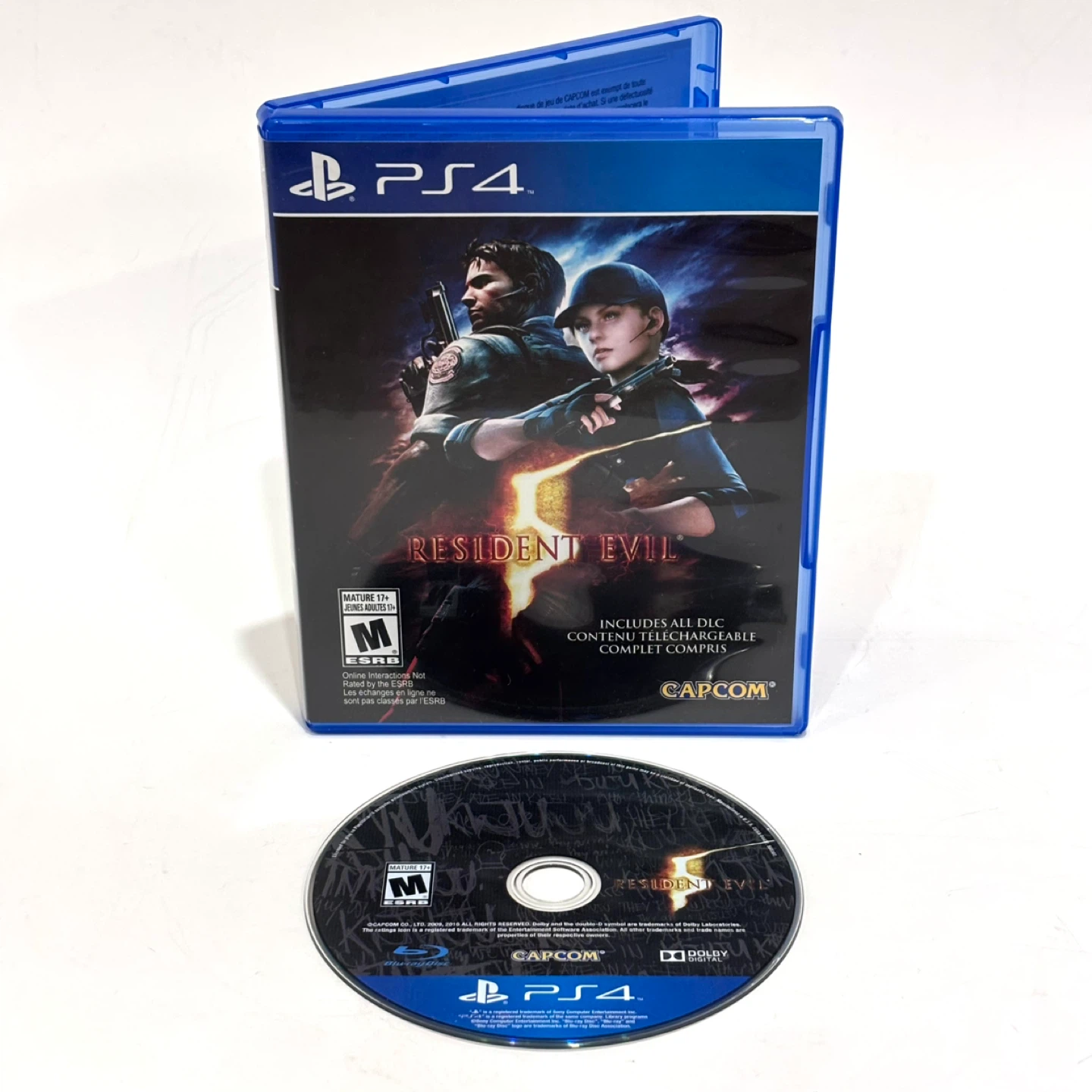Resident Evil 5 - PS4 - Mint Condition