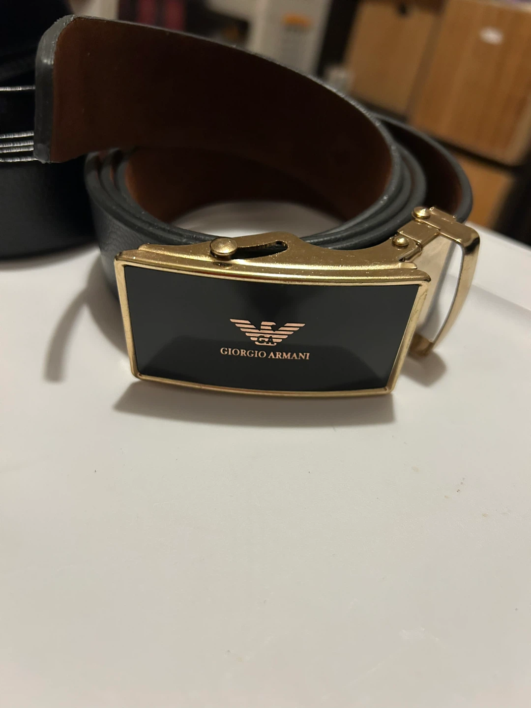 One silver one gold belts - photo 4