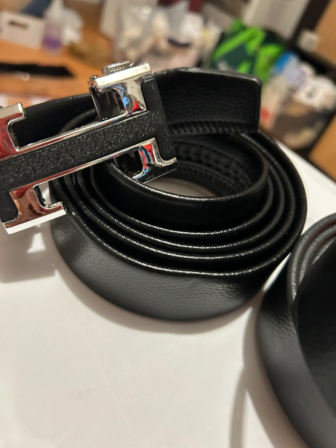One silver one gold belts - photo 2