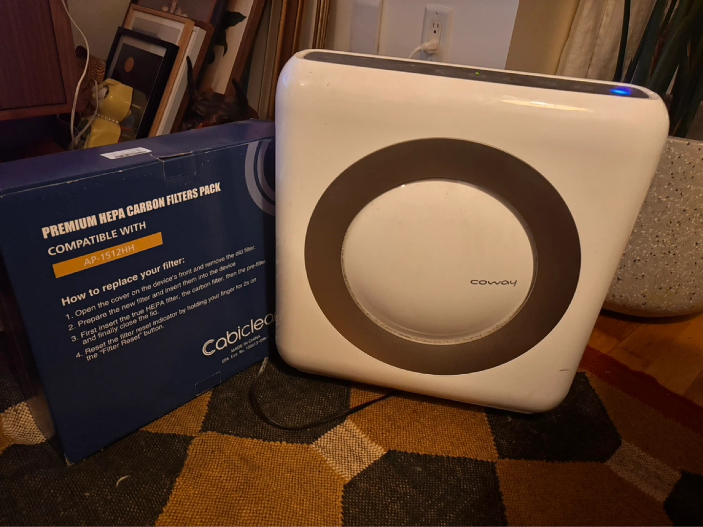 Coway Air Purifier + replacement filters