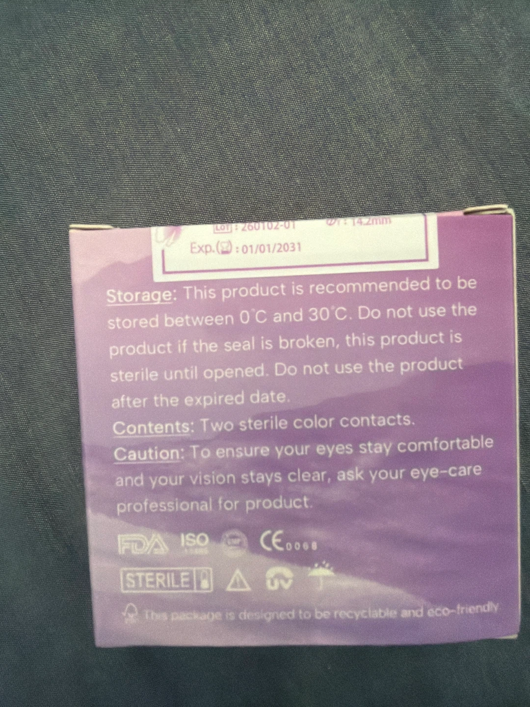 3 Unibling Colour Contact Lenses - photo 3