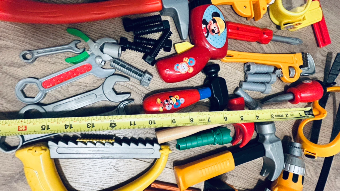 Kids Tool Set Toy Lot – Pretend Play Construction Tools - photo 2