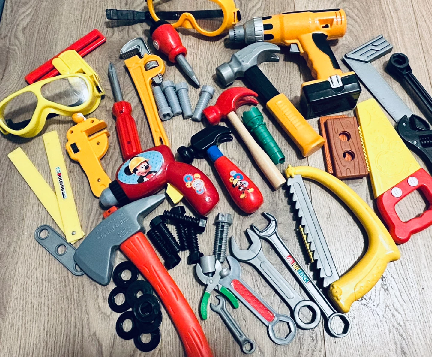Kids Tool Set Toy Lot – Pretend Play Construction Tools