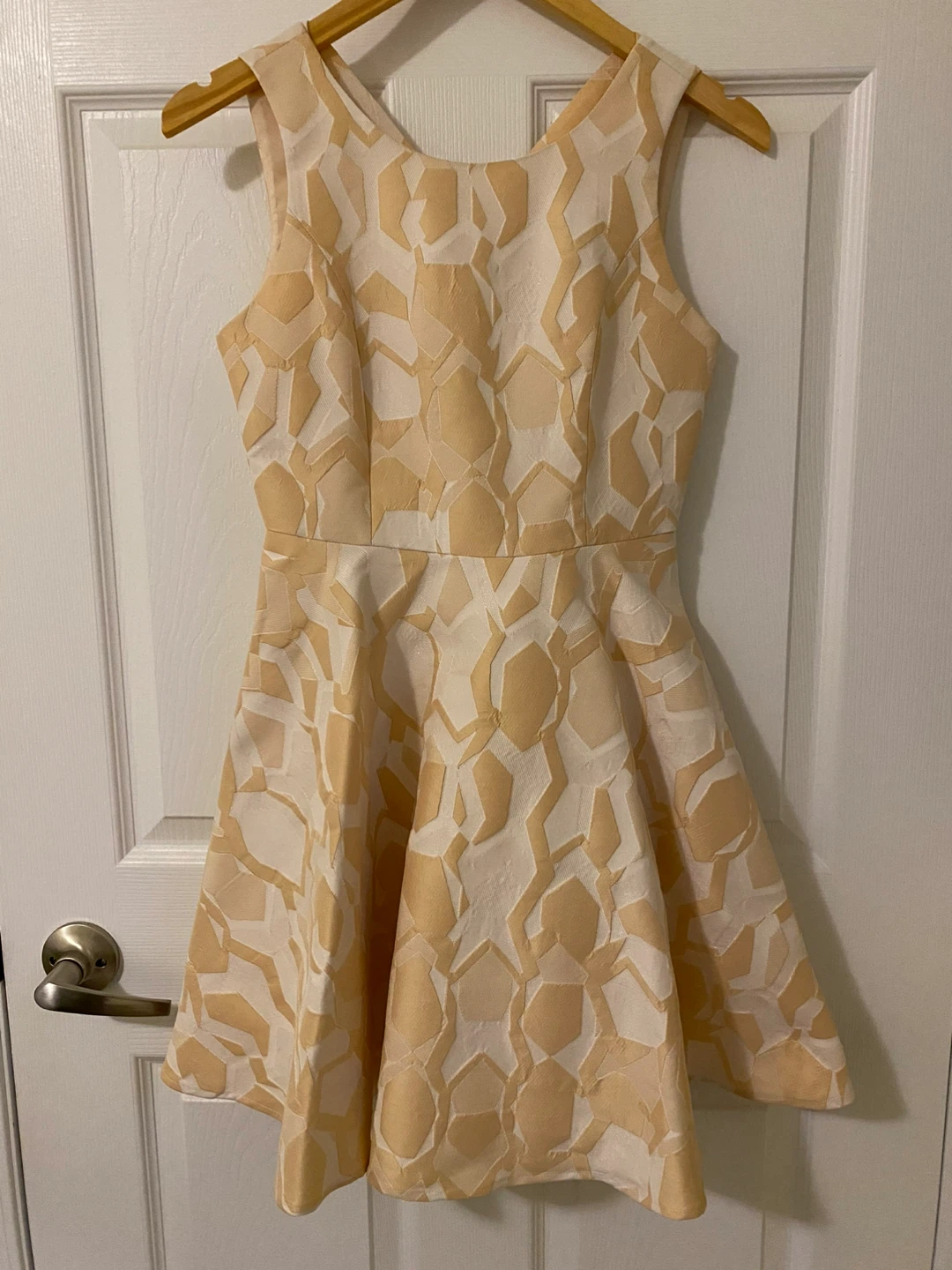 Blink Blank Sleeveless Dress with Bow Back - Size Medium