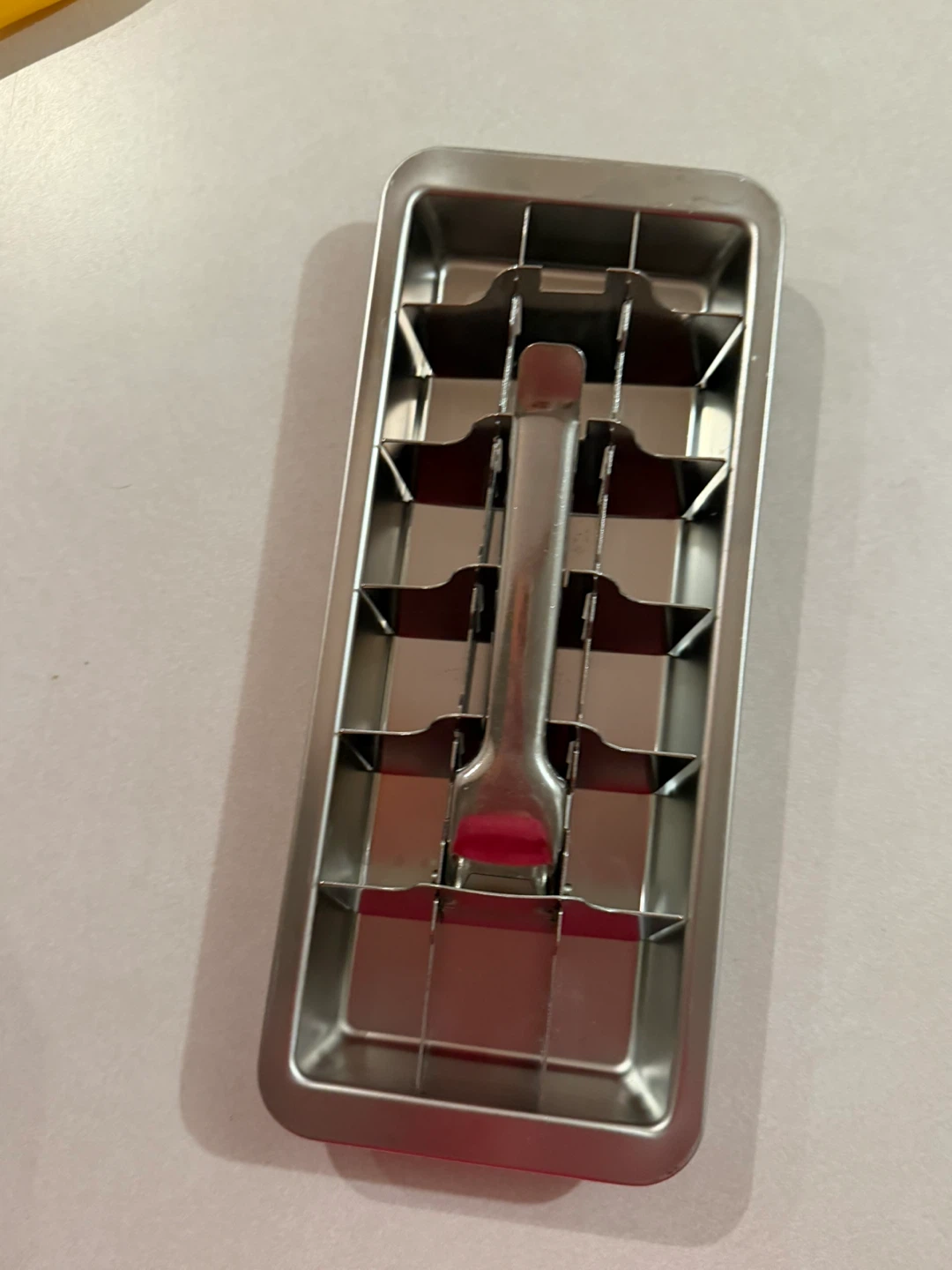 Stainless Steel Ice Cube Tray with Tongs - photo 2