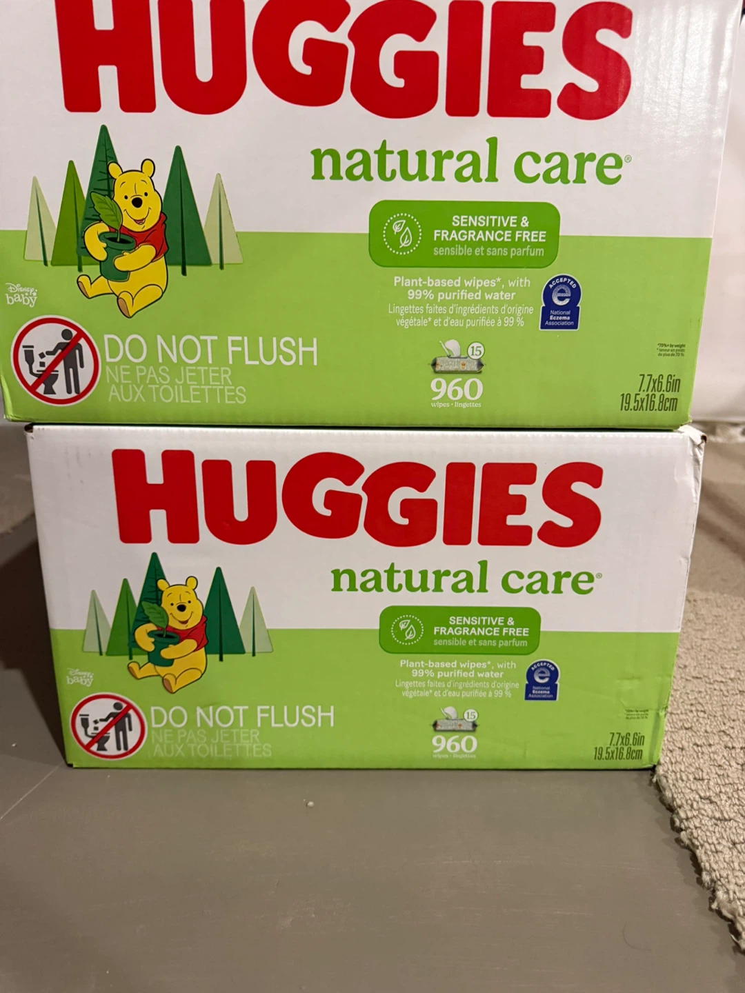 Huggies Natural Care Baby Wipes - 960 Count