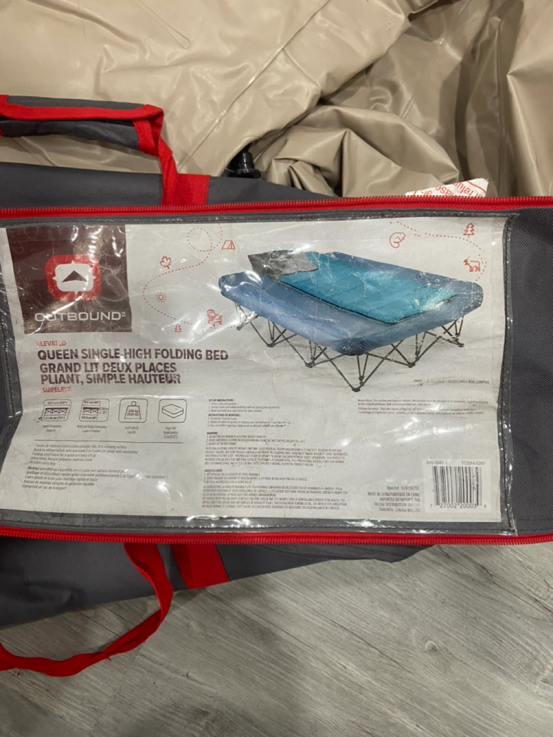 Queen air mattress stand - photo 2