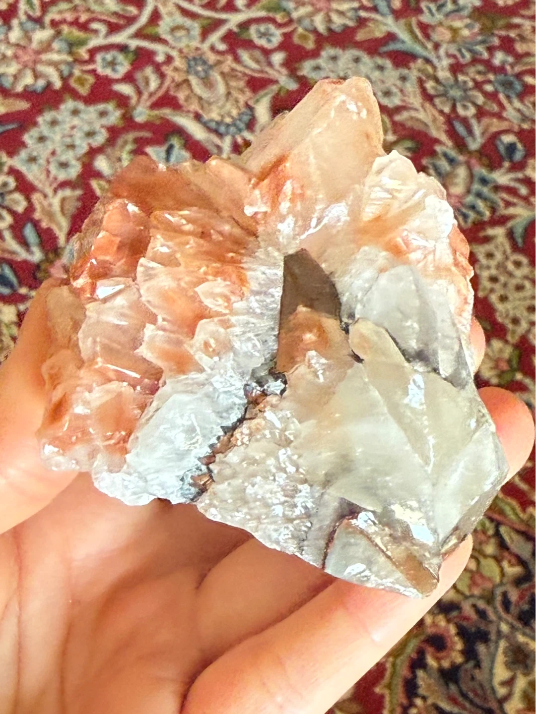 Raw Multicoloured Calcite Crystal Gemstone - photo 5