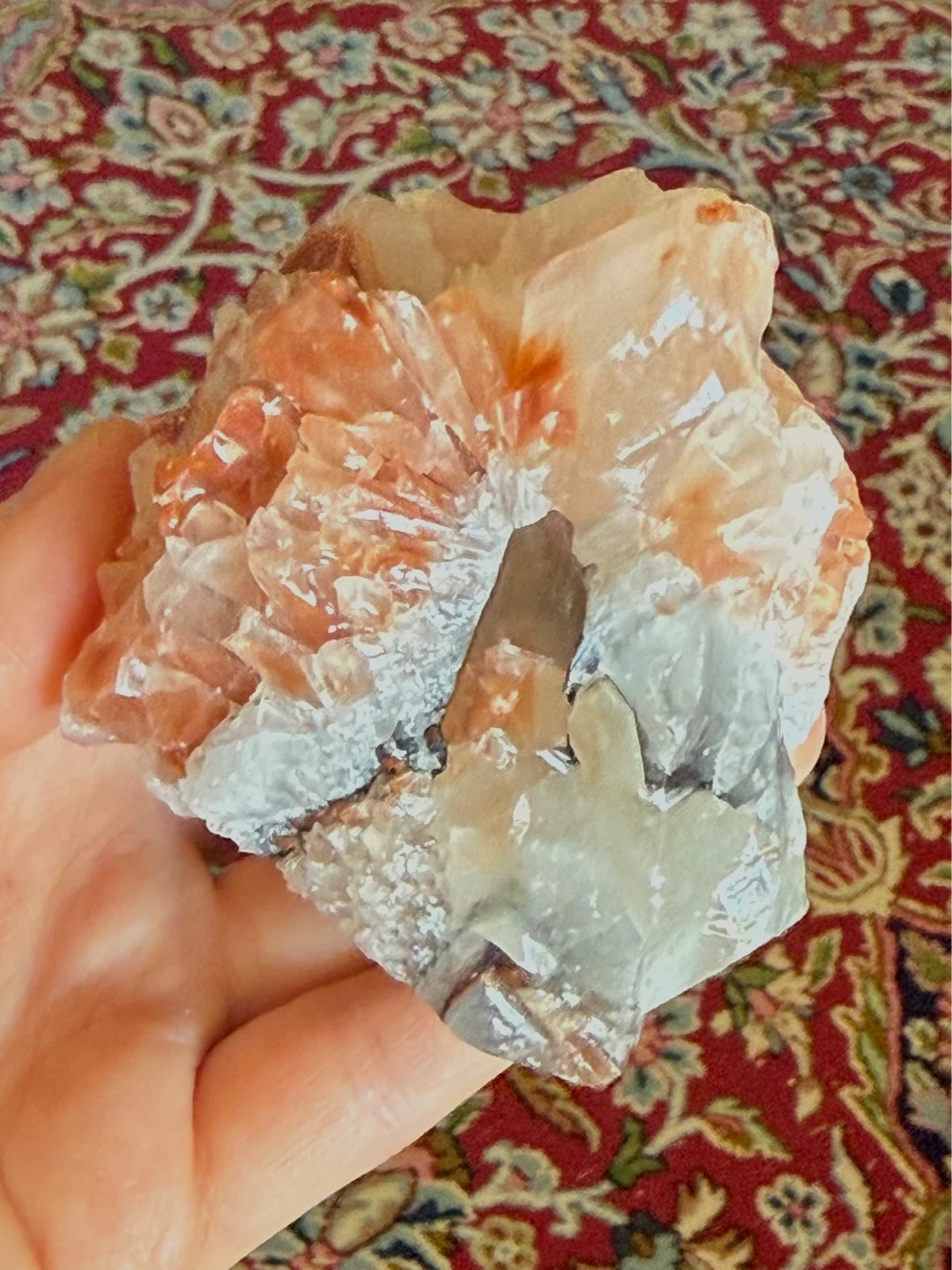 Raw Multicoloured Calcite Crystal Gemstone