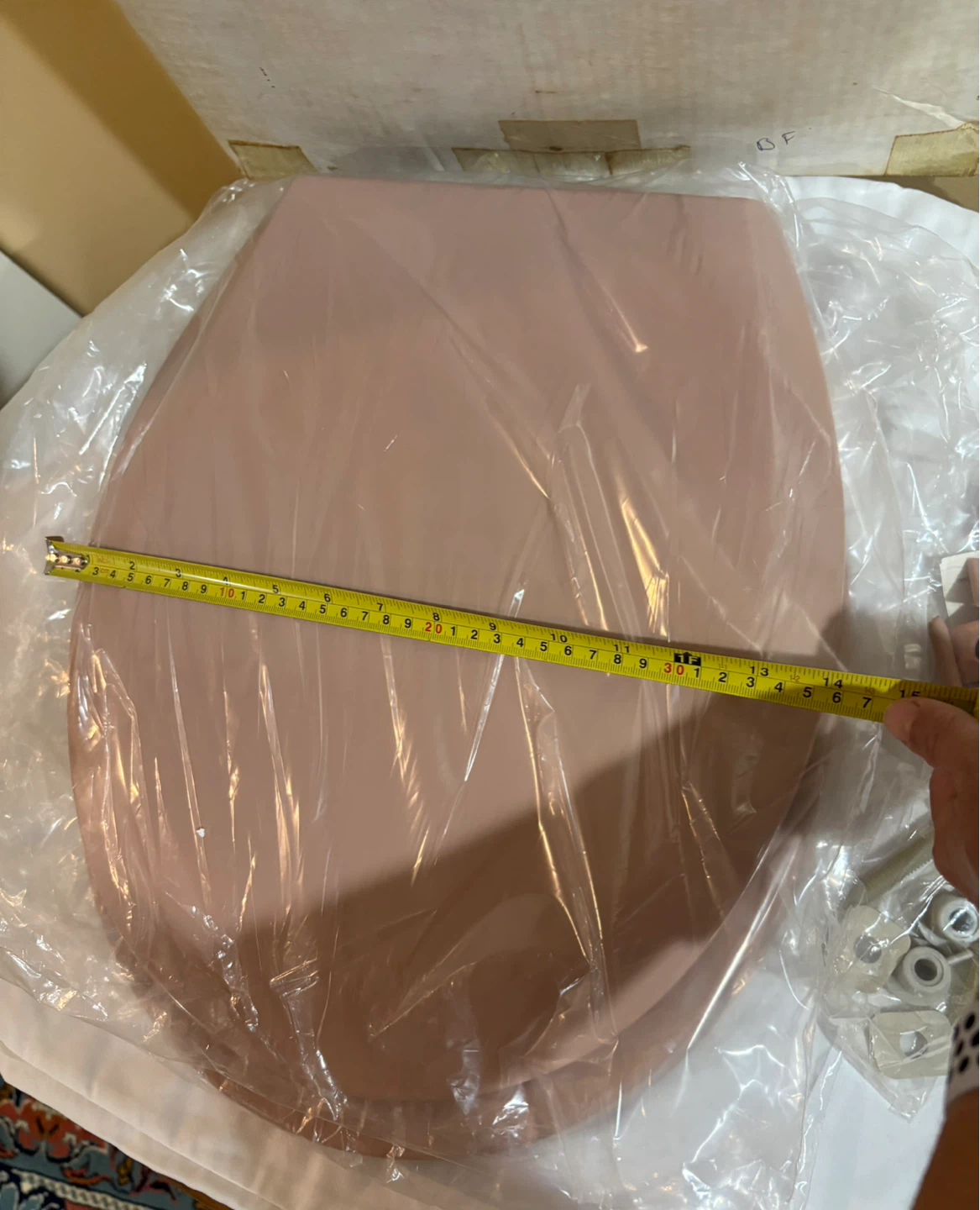 Kohler 4662-45 Lustra Toilet Seat Wild Rose - photo 4