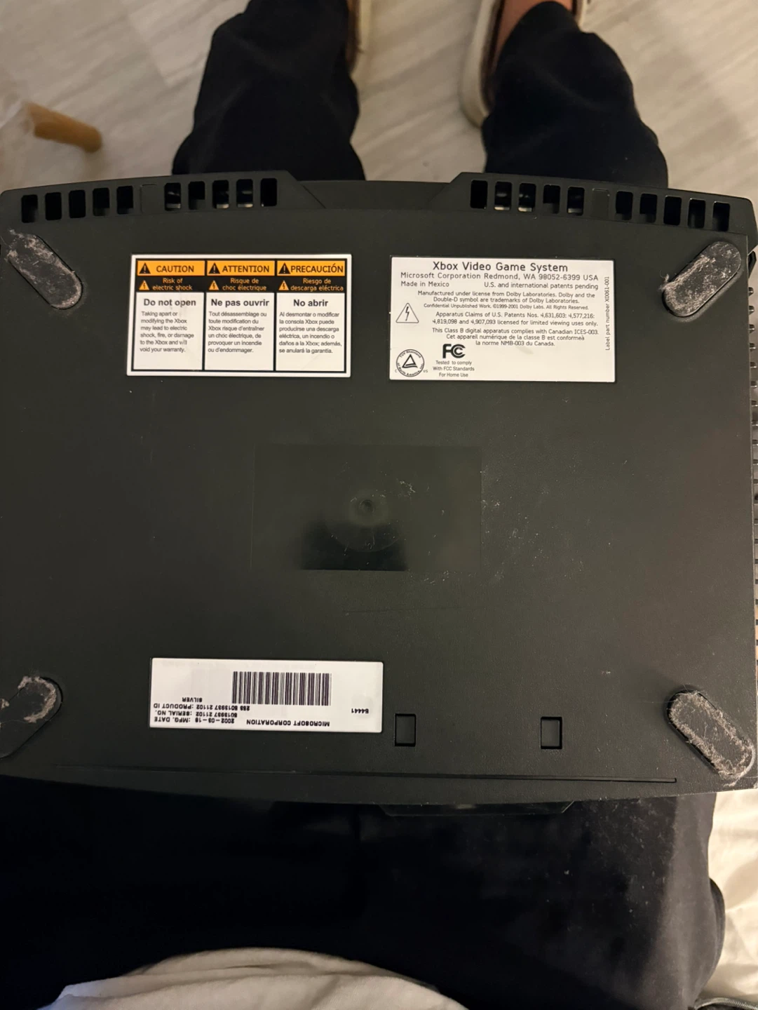 Microsoft Xbox Original Video Game Console - photo 3