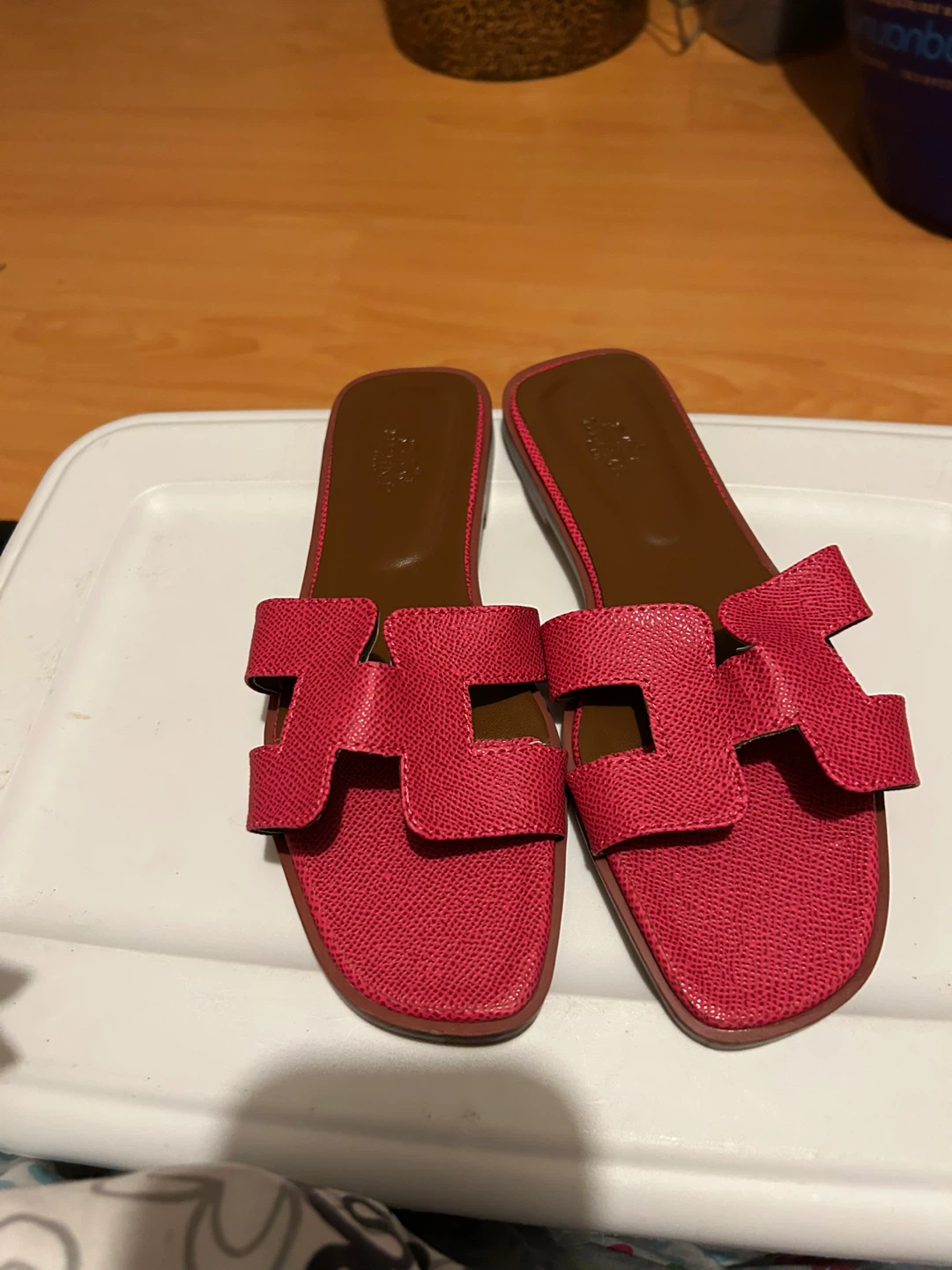 Sandal Size 39 (US 7) dark pink - photo 4