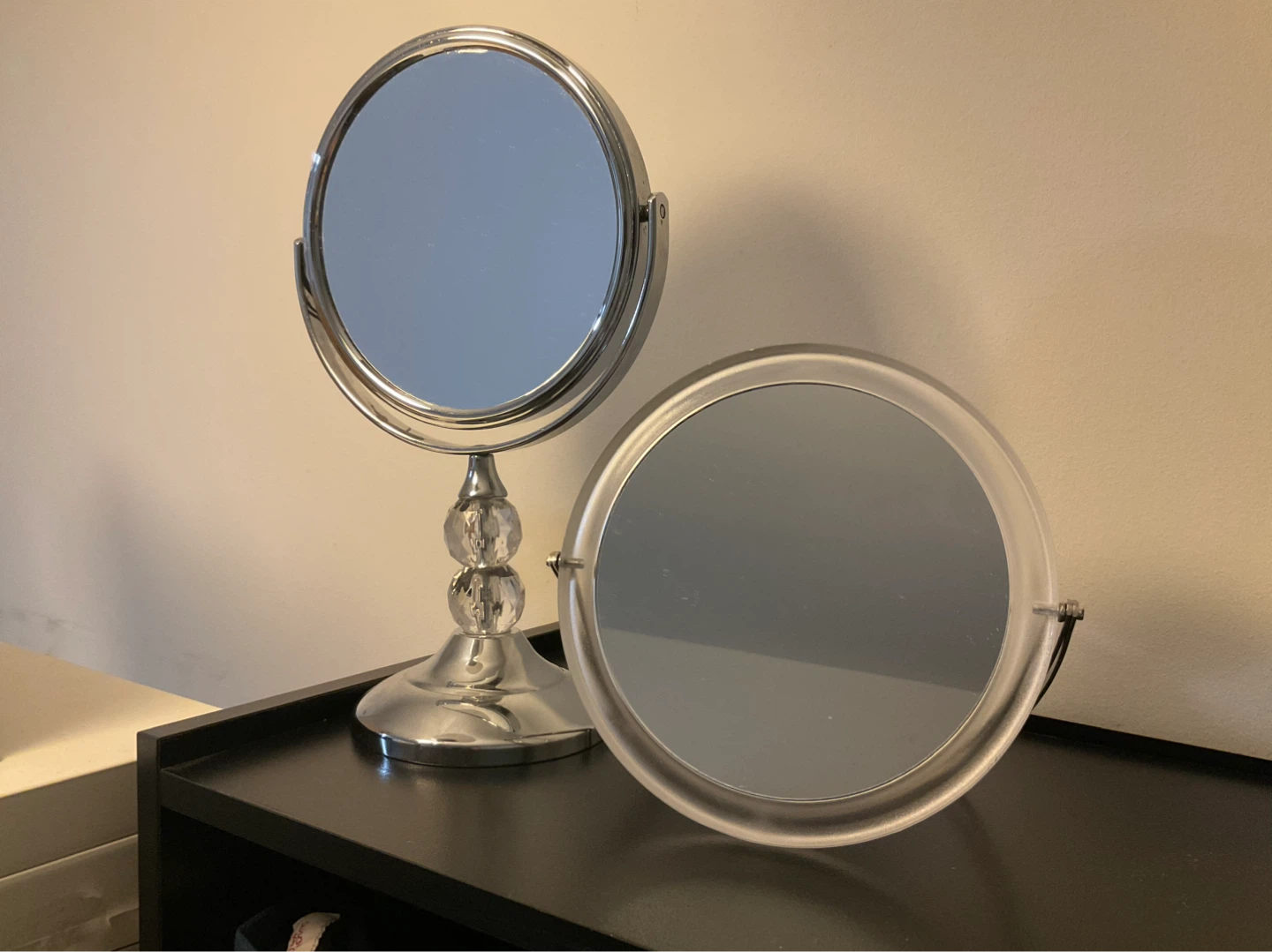 Chrome Vanity Makeup Mirror