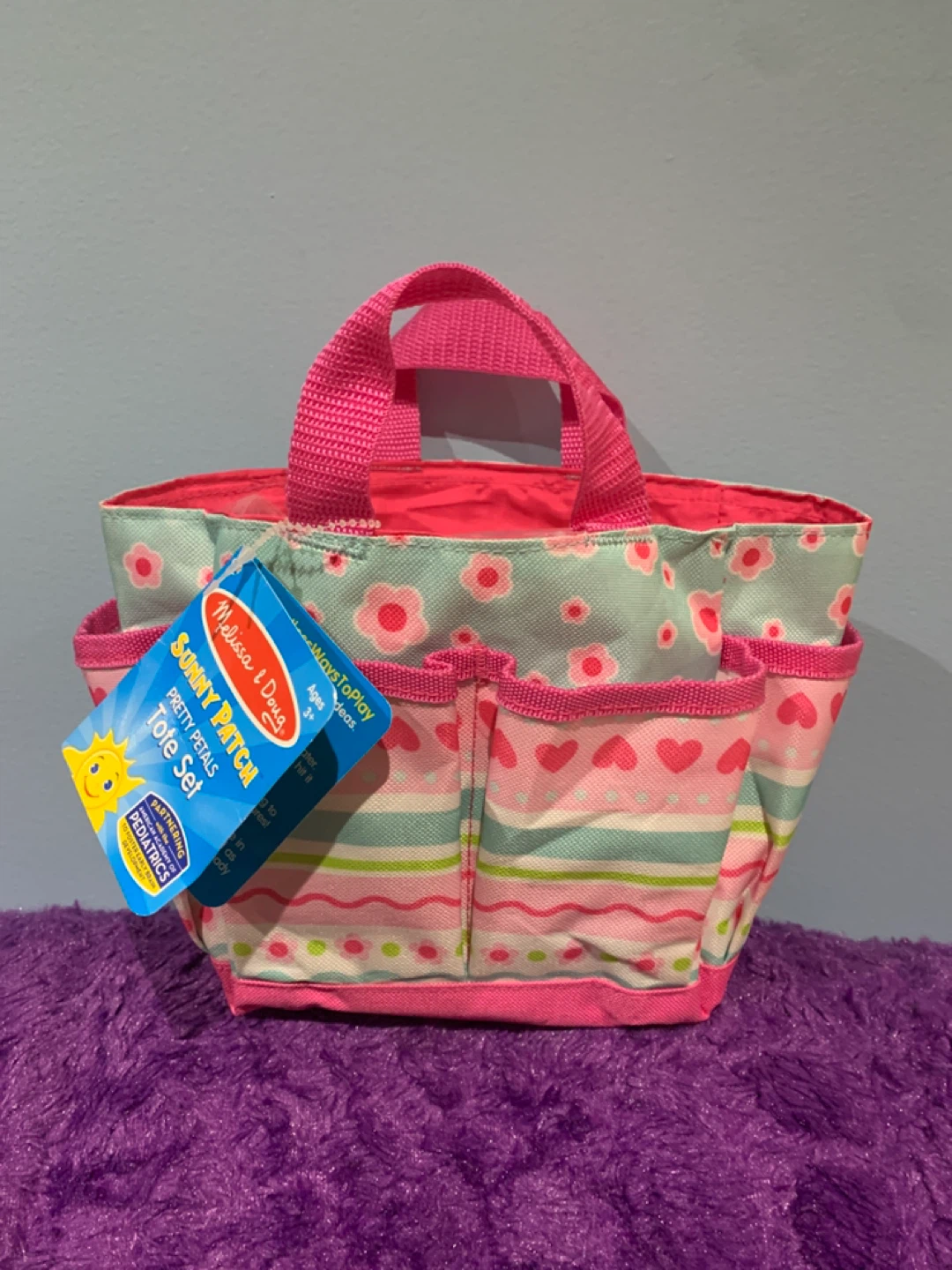Melissa & Doug Sunny Patch Pretty Petals Tote Set