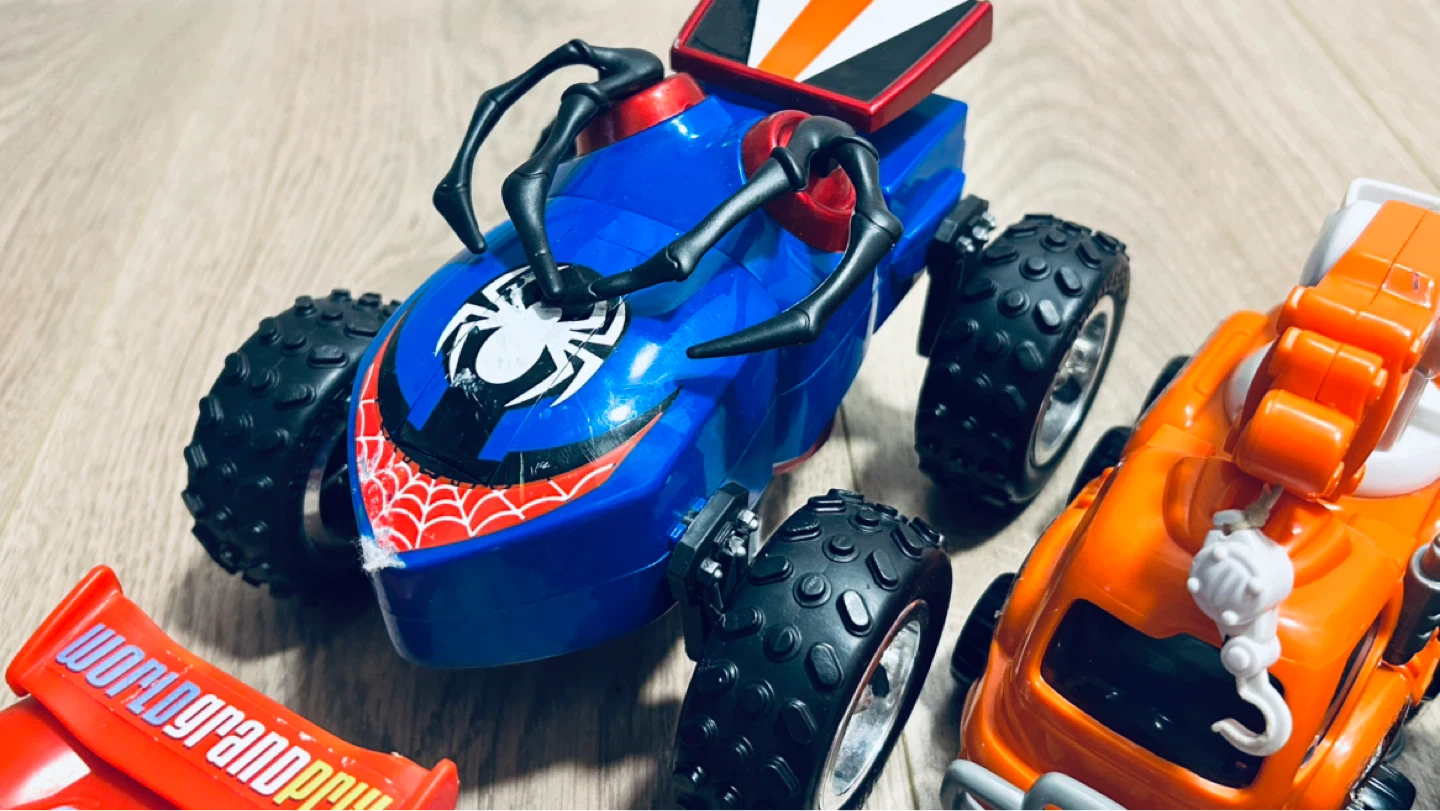 Kids Toy Vehicle Bundle – Cars, Trucks, Spider-Man ATV & More - photo 2