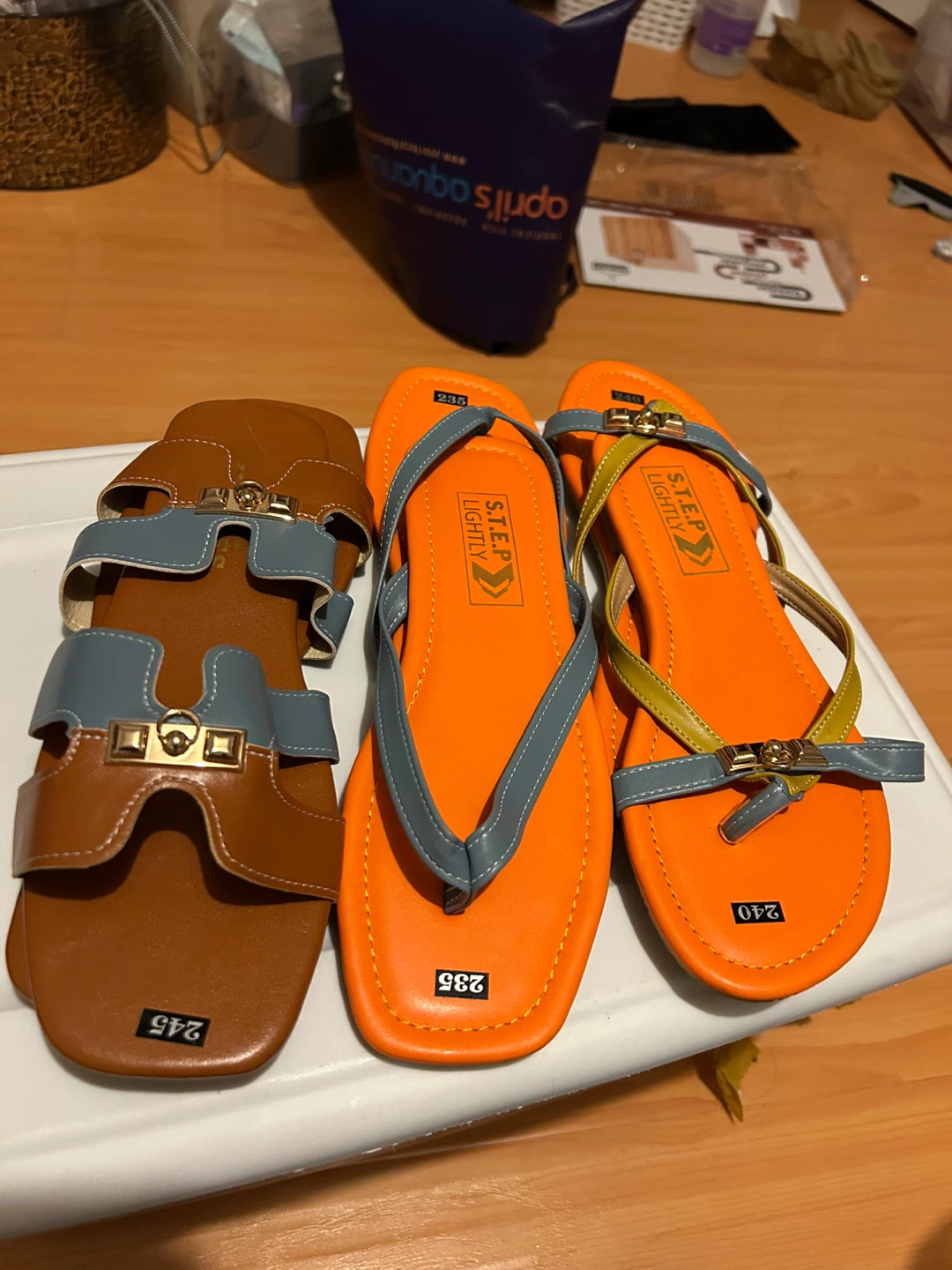 STEP LIGHTLY Sandals