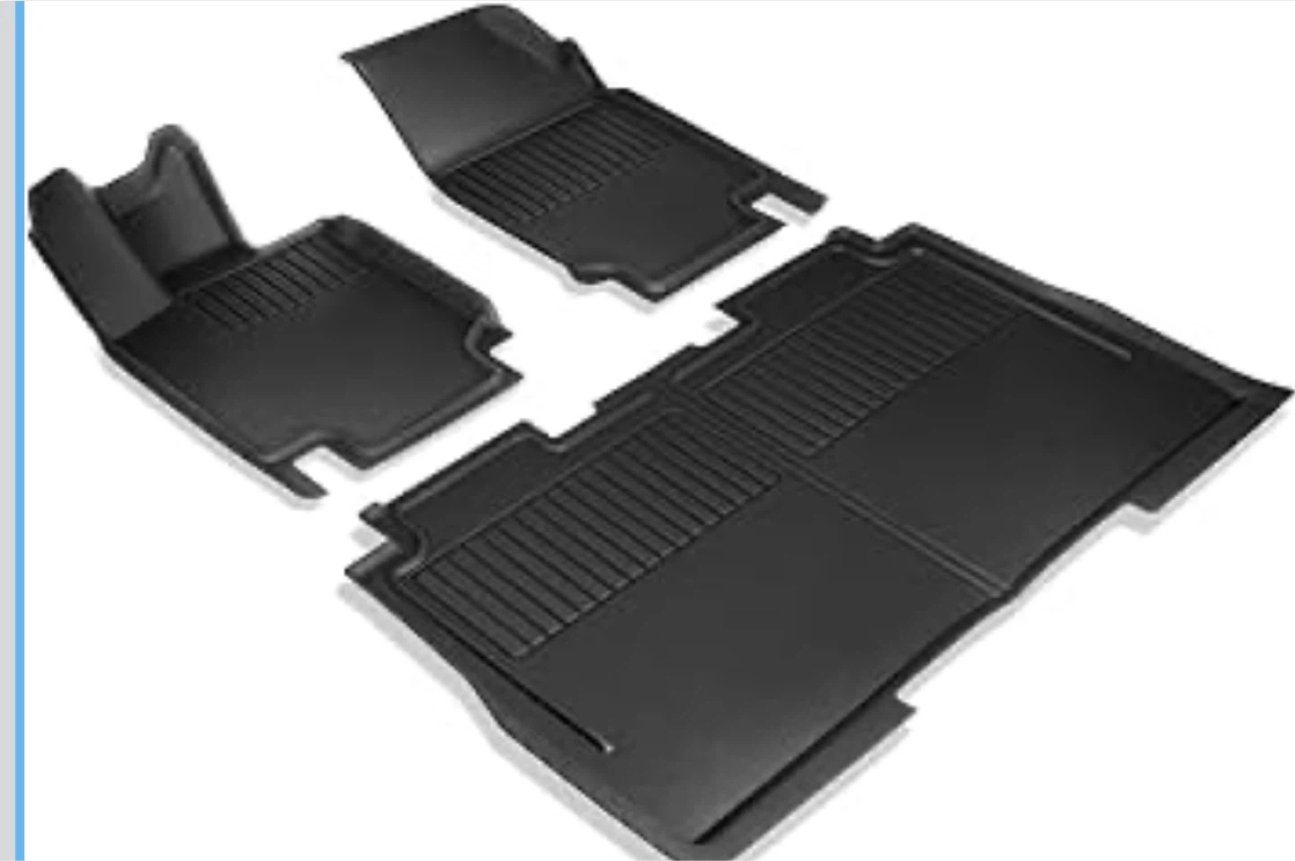 WeatherBloc Floor Mats for Tesla Cybertruck 2023-2025 Non-Slip