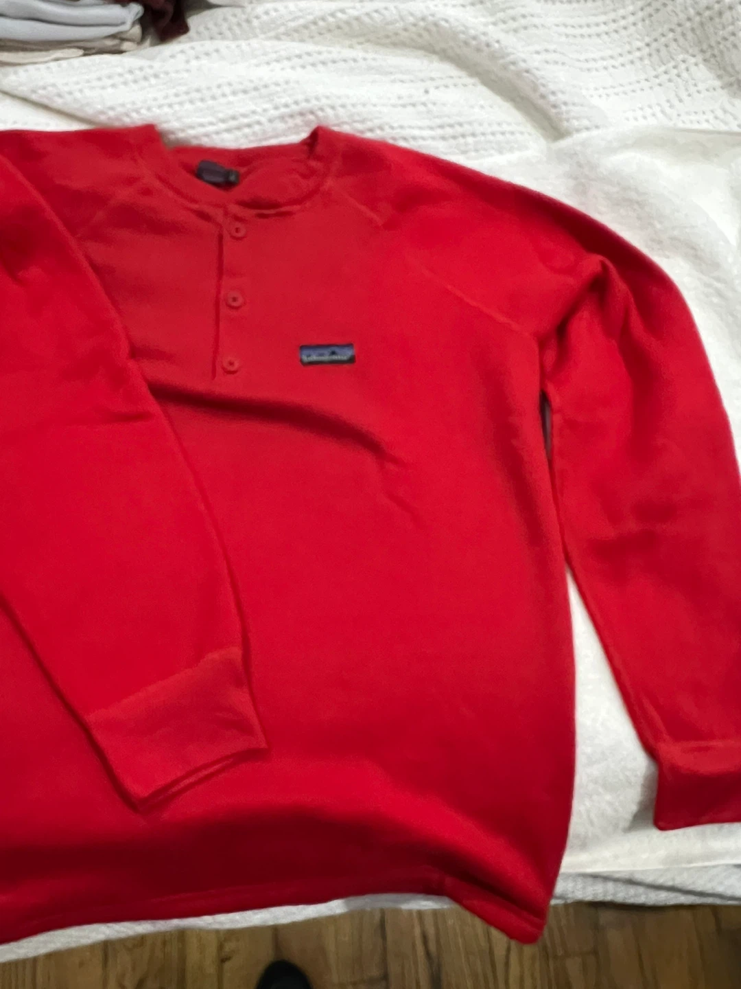 Patagonia Red Capilene Thermal   Long Sleeve Shirt &pants - photo 2