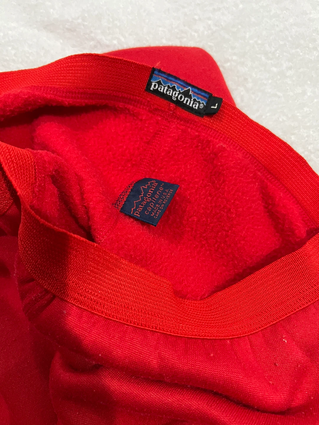 Patagonia Red Capilene Thermal   Long Sleeve Shirt &pants - photo 5