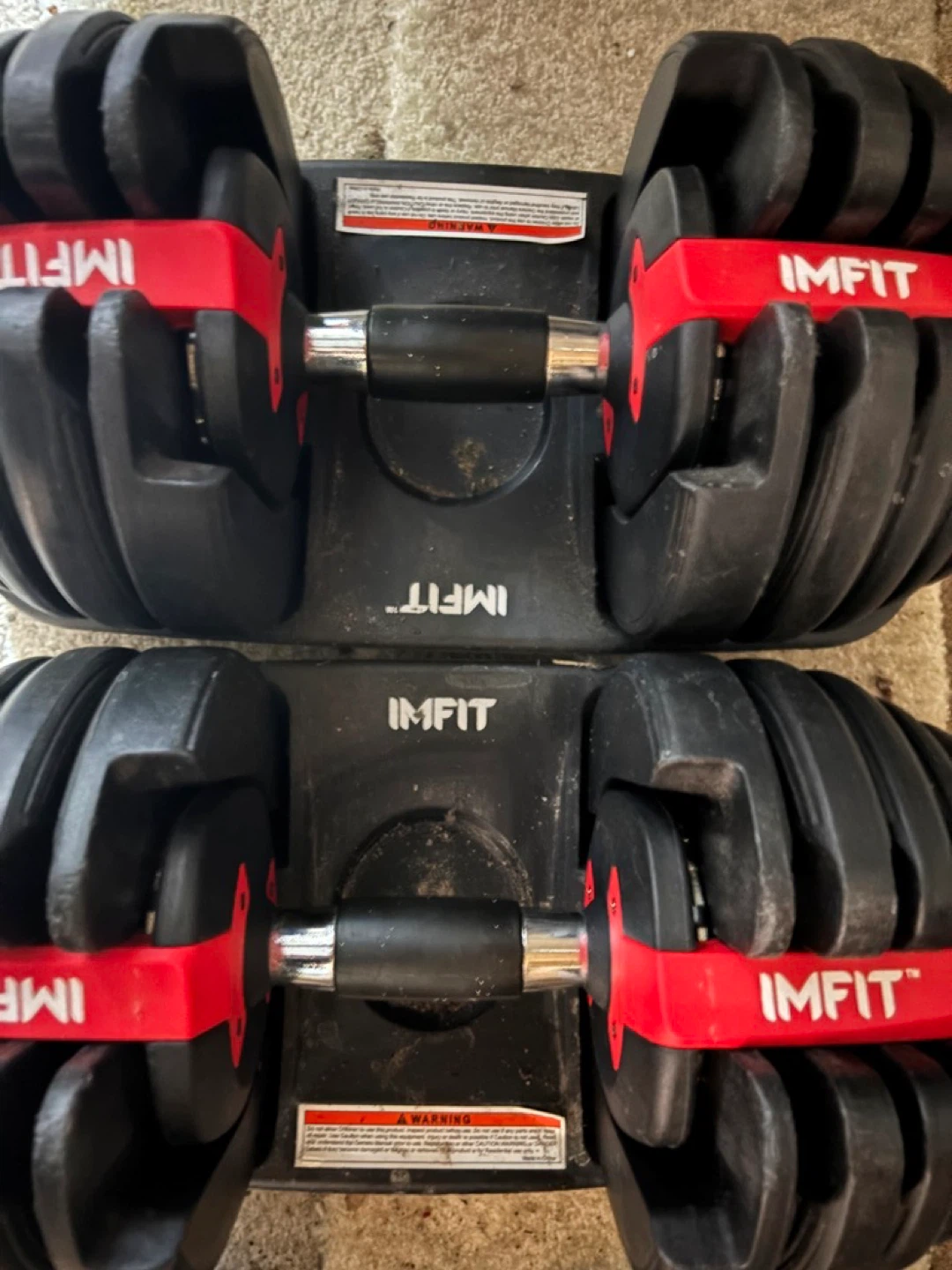 IMFit Adjustable 2 Dumbbell Sets (5-55.2lbs) - photo 4