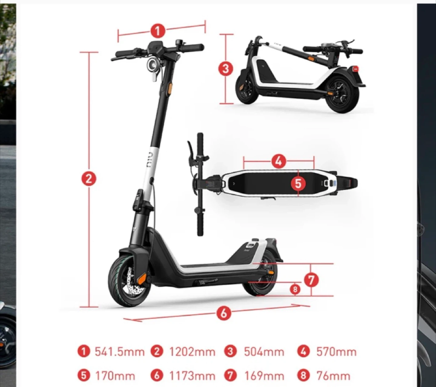 NIU KickScooter KQi3 Sport Electric Scooter - photo 4