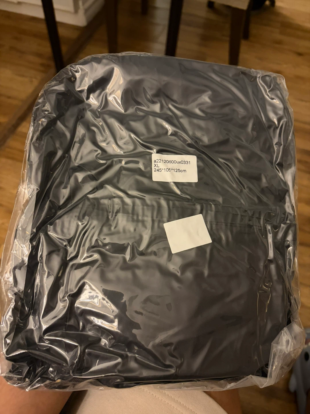 All-weather Black Motorcycle Cover (Size XL) - Sealed - photo 2