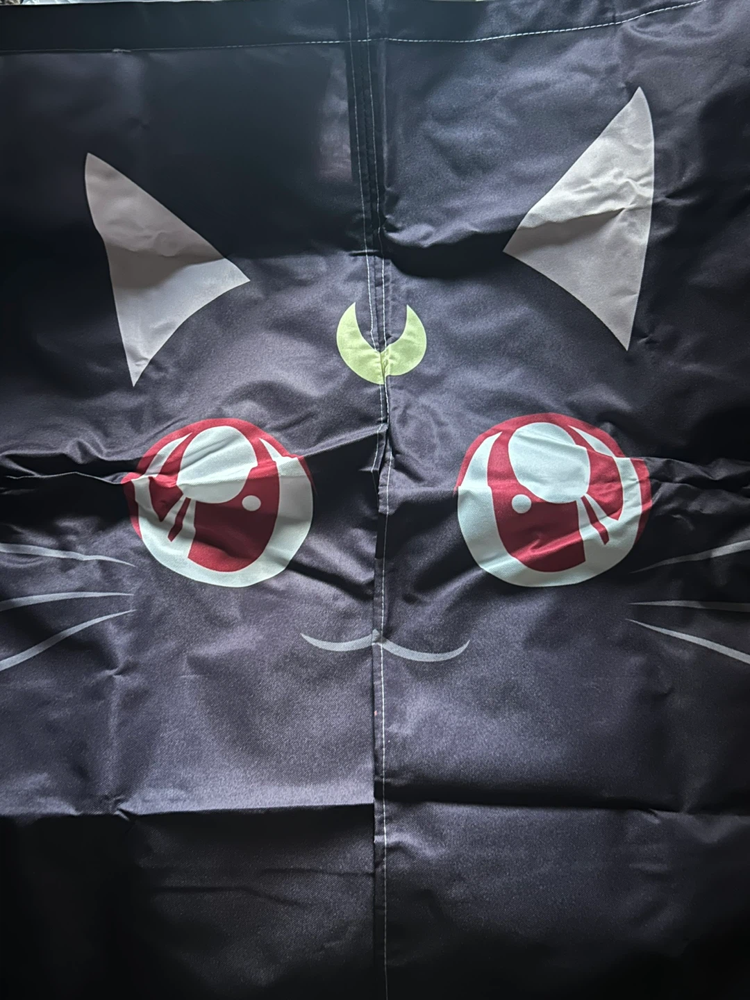 Sailor Moon Luna Cat Black Tote Bag